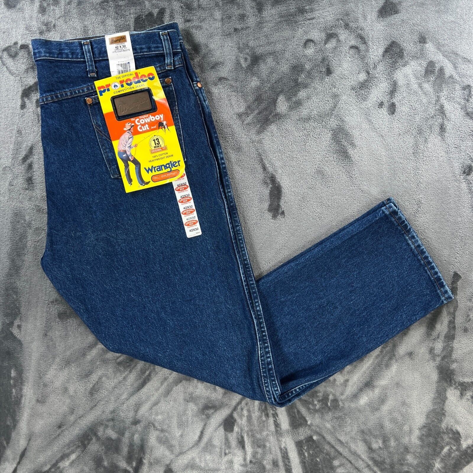 Wrangler Wrangler Pro Rodeo Cowboy Cut Jeans Men 42x32 Y2K 2000 Vinta Size US 42 / EU 58 - 1 Thumbnail