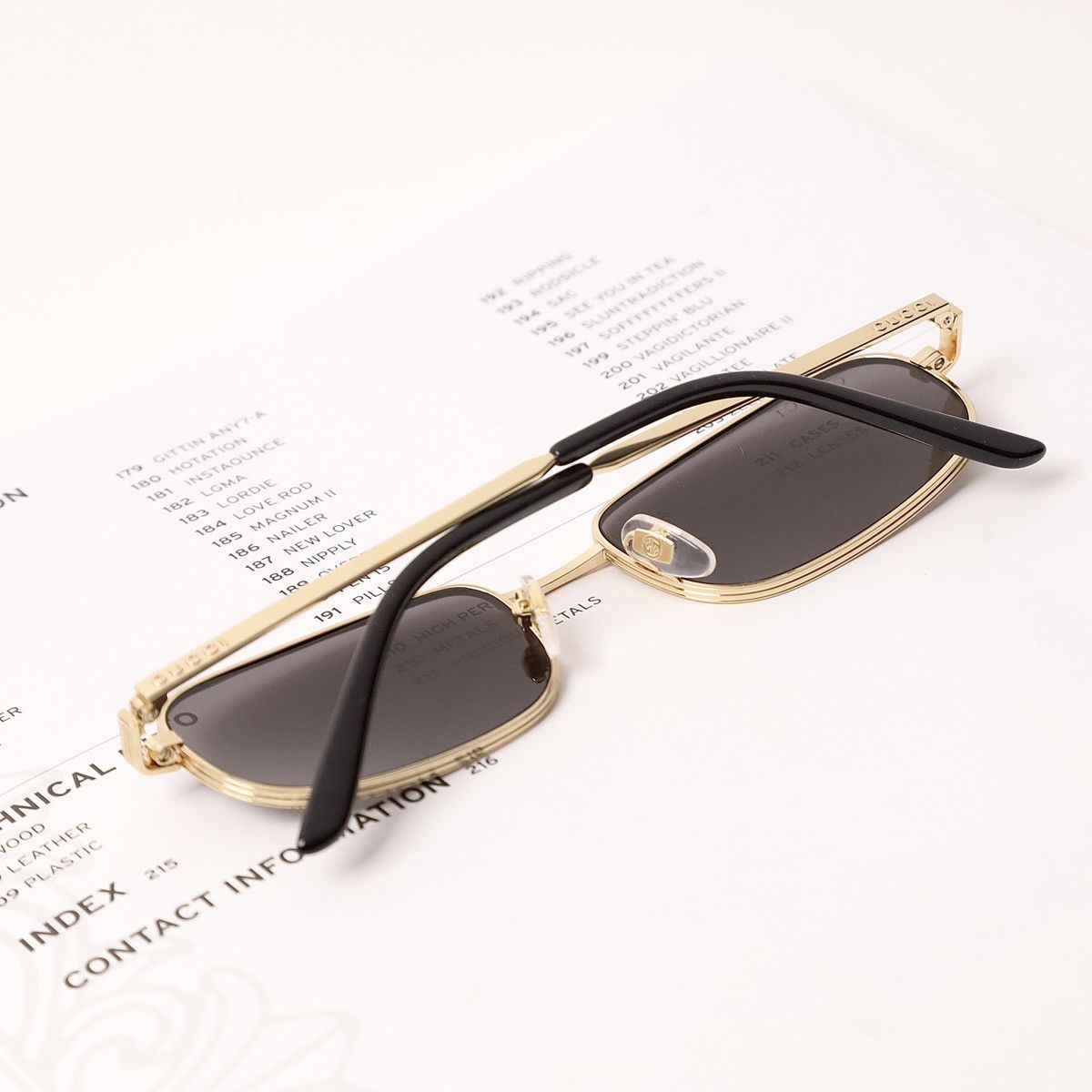 Gucci GUCCI GG1600S SUNGLASSES Size ONE SIZE - 9 Thumbnail