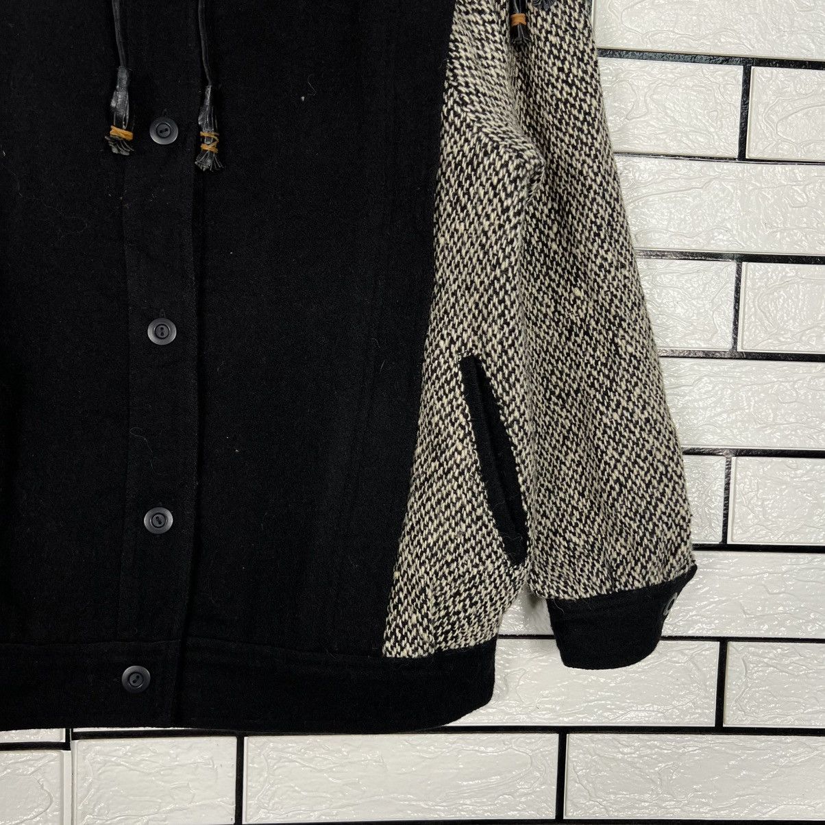 Donna Morgan Vintage 90's DONNA M. Wool Blend Classic Jacket #4163-C190 Size M / US 6-8 / IT 42-44 - 7 Thumbnail