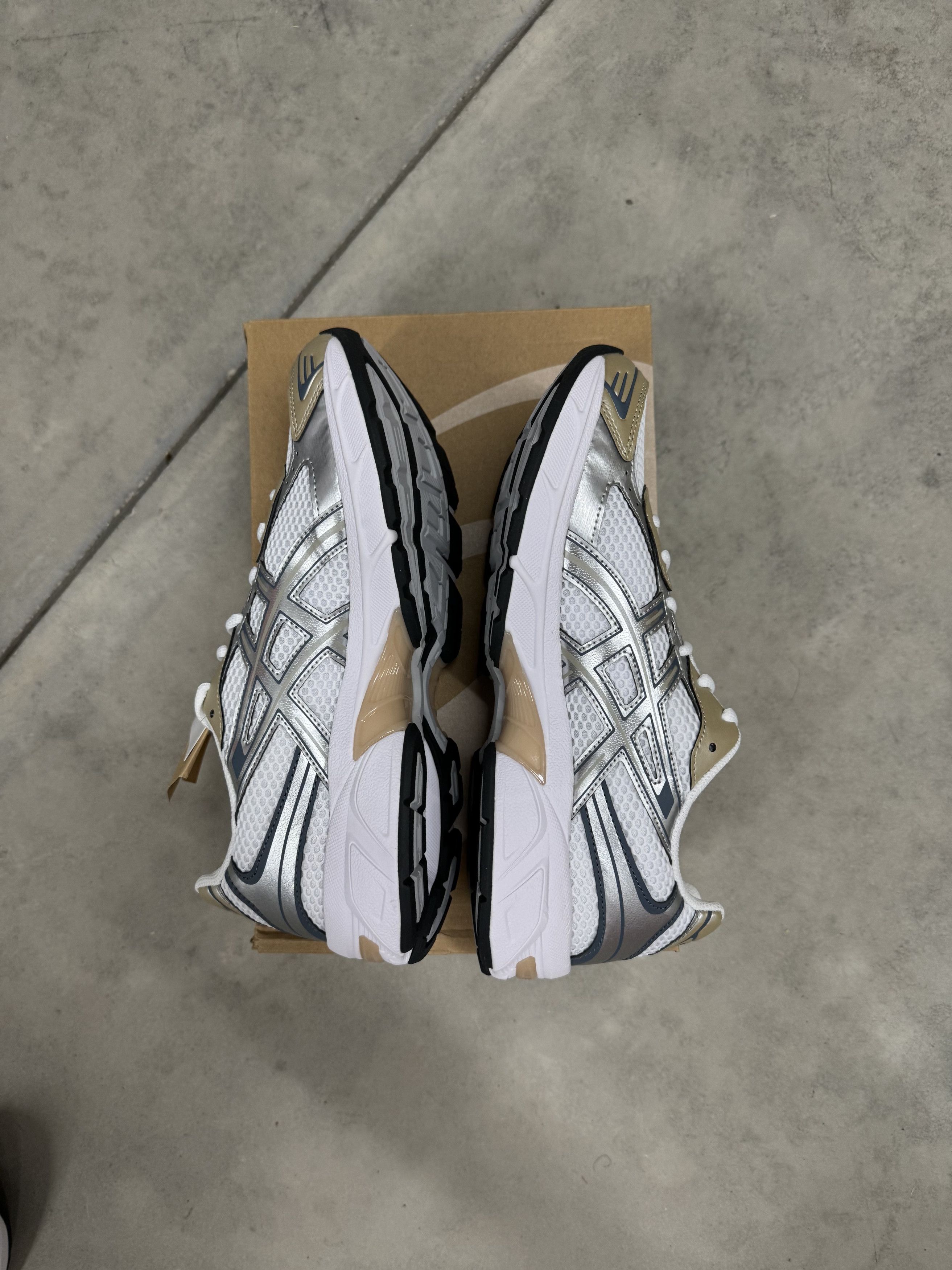 Asics Asics GEL-1130 White Wood Crepe Size US 7.5 / EU 40-41 - 5 Thumbnail