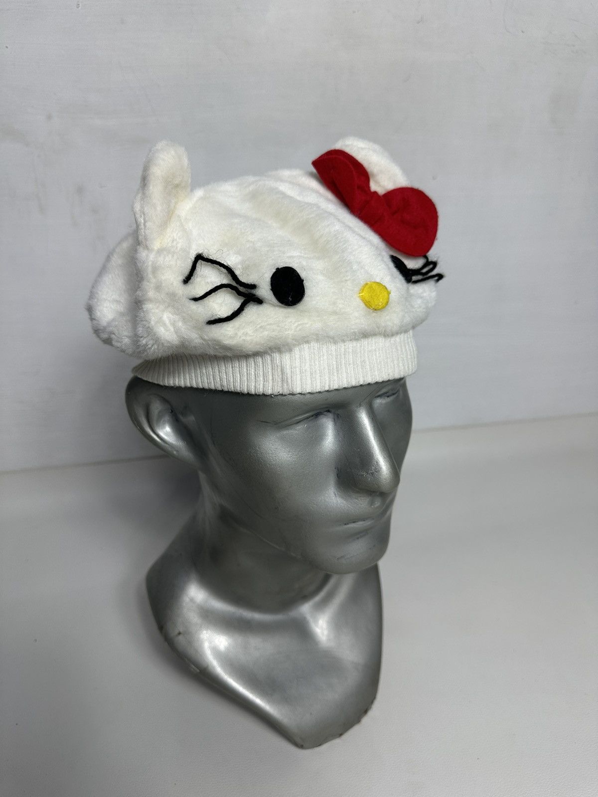 Cartoon Network × Vintage Cute Hello Kitty Bunny Horn Beret hats Size ONE SIZE - 3 Thumbnail