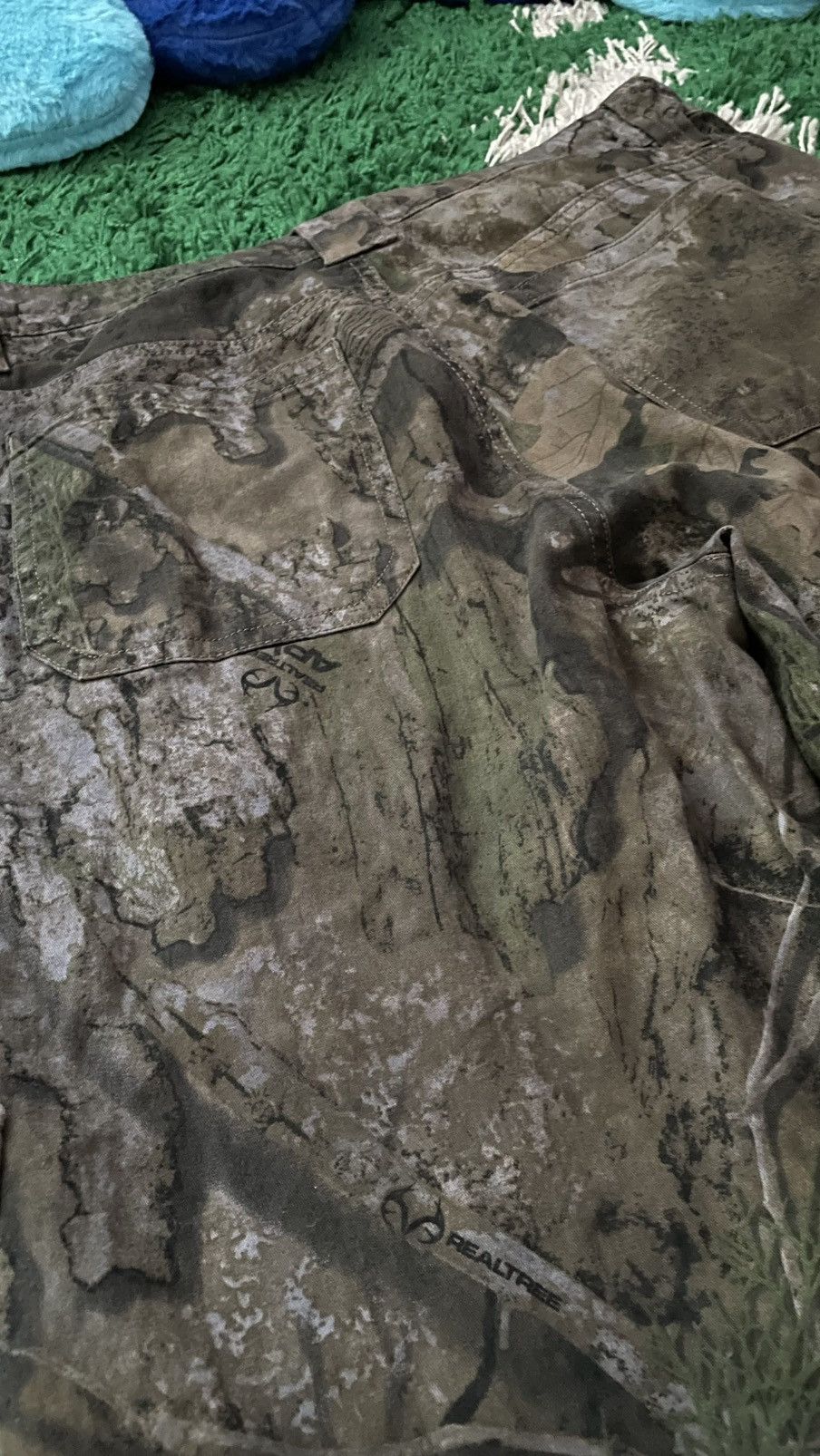 Realtree Camo hunting cargo pants baggy real tree woodland Size US 32 / EU 48 - 10 Thumbnail