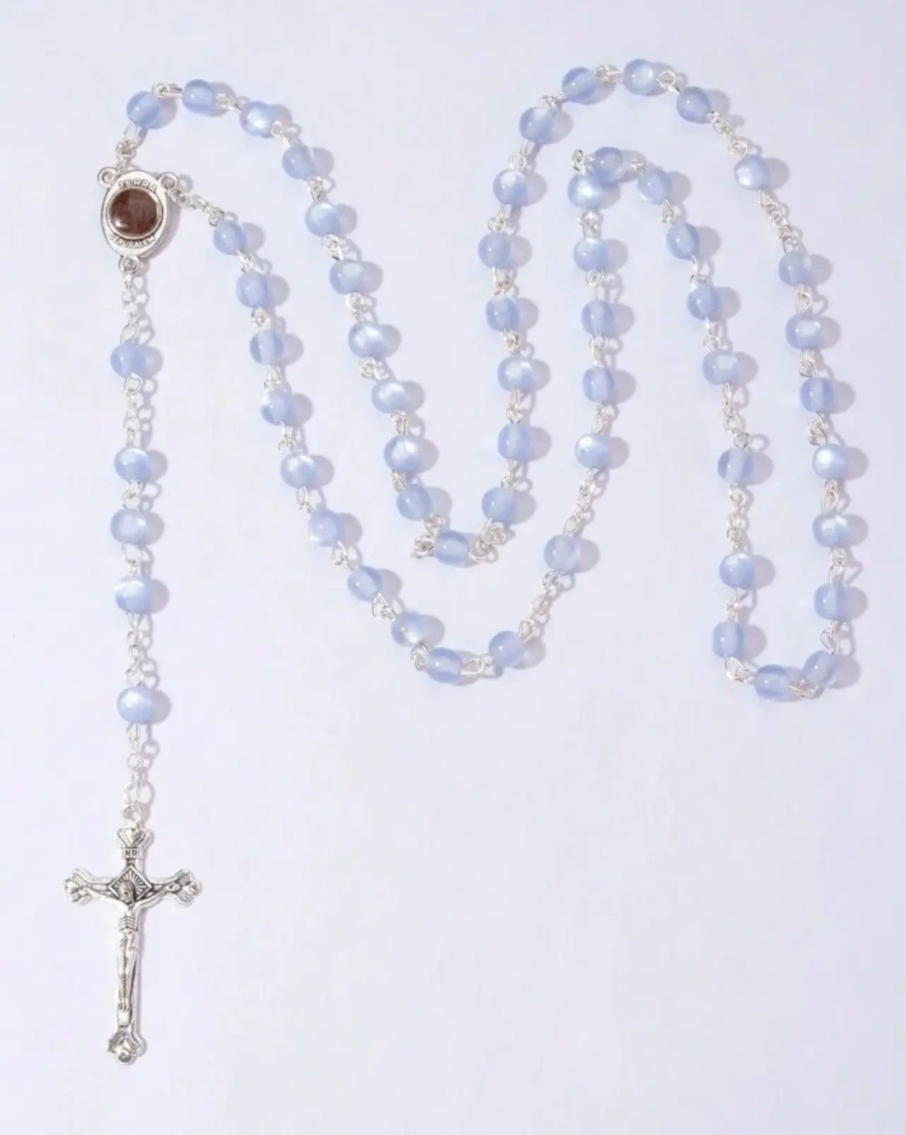 Jewelry cross rosary Bead Necklace Size ONE SIZE - 1 Thumbnail