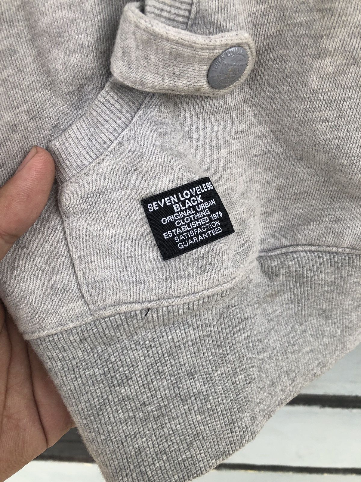 If Six Was Nine × Japanese Brand × Le Grande Bleu (L.G.B.) Backs-Double Layers Half zipper hoodie ifsix lgb Size US S / EU 44-46 / 1 - 9 Thumbnail