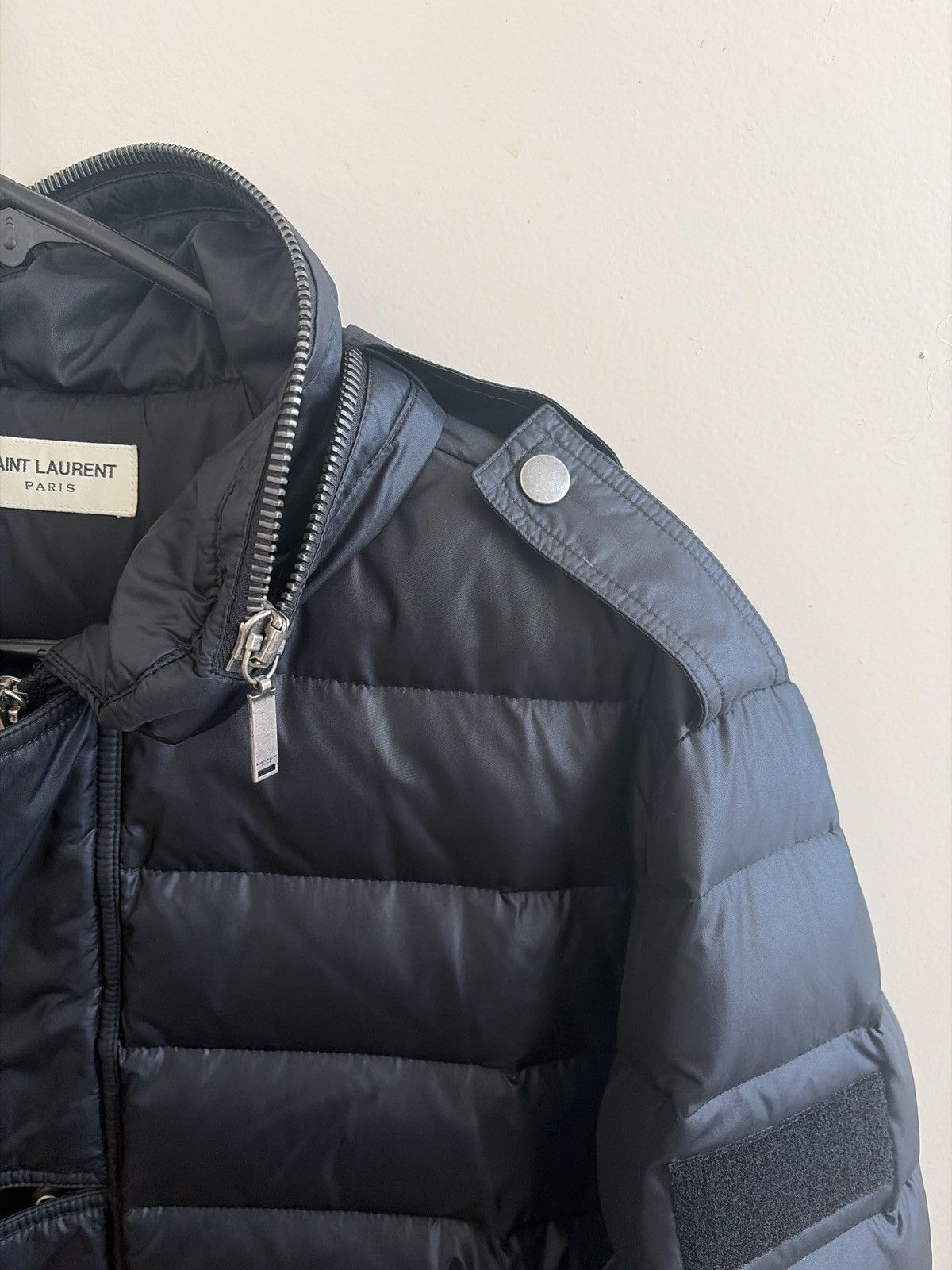 Saint Laurent Paris Saint Laurent AW17 "Bad Lieutenant" Hood Down Filled Jacket Size US M / EU 48-50 / 2 - 5 Thumbnail