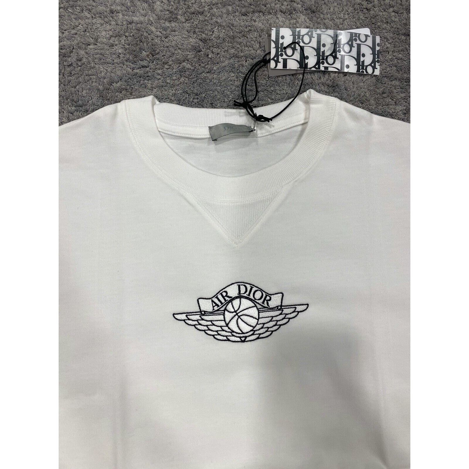 Dior Air Dior Jordaan Wings Basketball Cotton Tee T-shirt XL Size US XL / EU 56 / 4 - 3 Thumbnail
