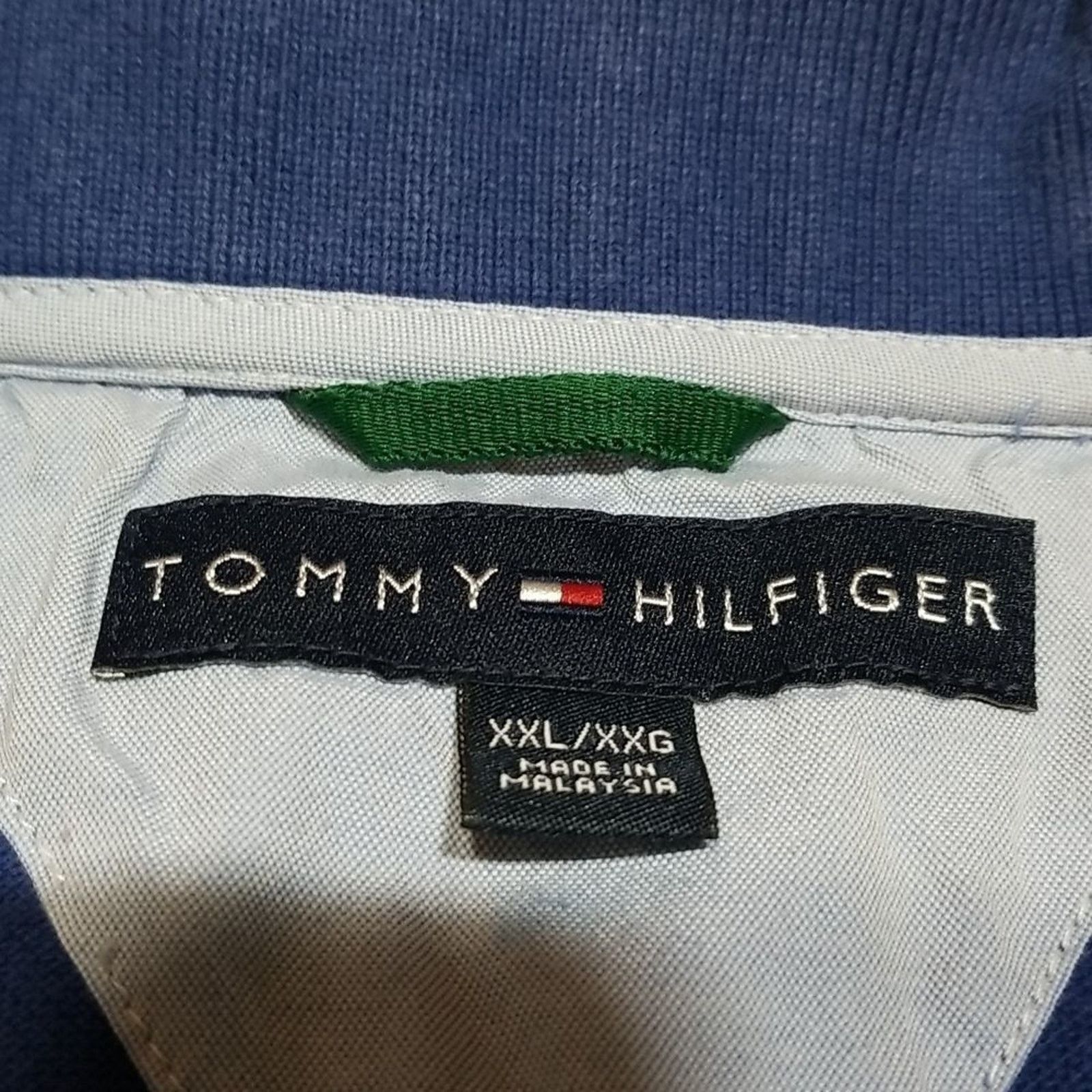 Tommy Hilfiger Tommy Hilfiger Blue Polo Shirt Size US XXL / EU 58 / 5 - 3 Thumbnail