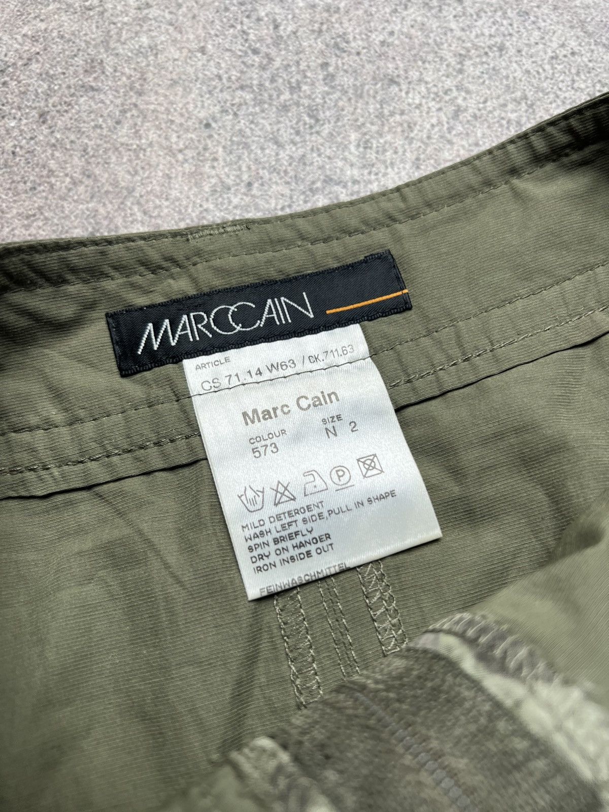 Other Marc Cain vintage grunge asymmetrical skirt Size 28" / US 6 / IT 42 - 7 Thumbnail