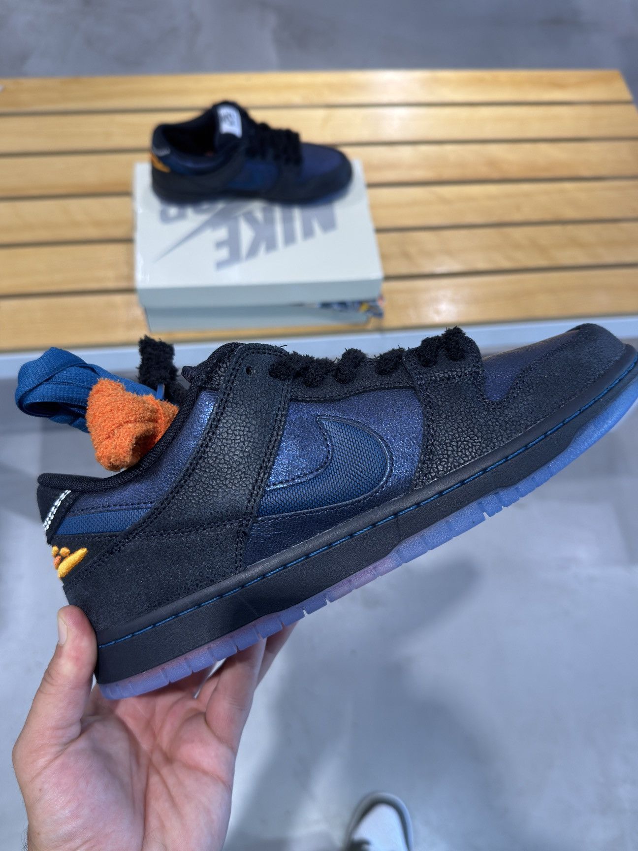Nike SB Nike SB Dunk pro low X Bluetile “butterfly” Size US 9.5 / EU 42-43 - 1 Thumbnail