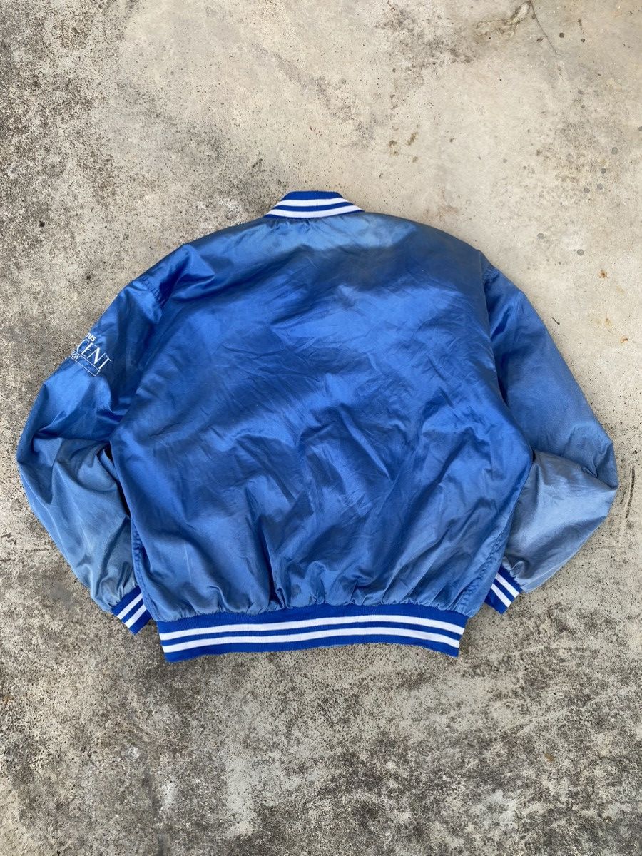 Vintage Vintage Suzuki Racing Varsity Jacket Metallic Blue Size US L / EU 52-54 / 3 - 7 Thumbnail