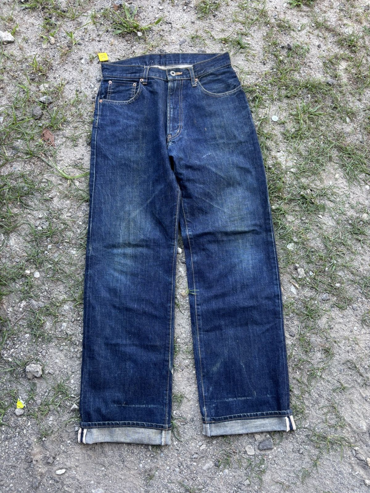 Japanese Brand Vintage Japanese Selvedge Jeans Size US 30 / EU 46 - 1 Thumbnail