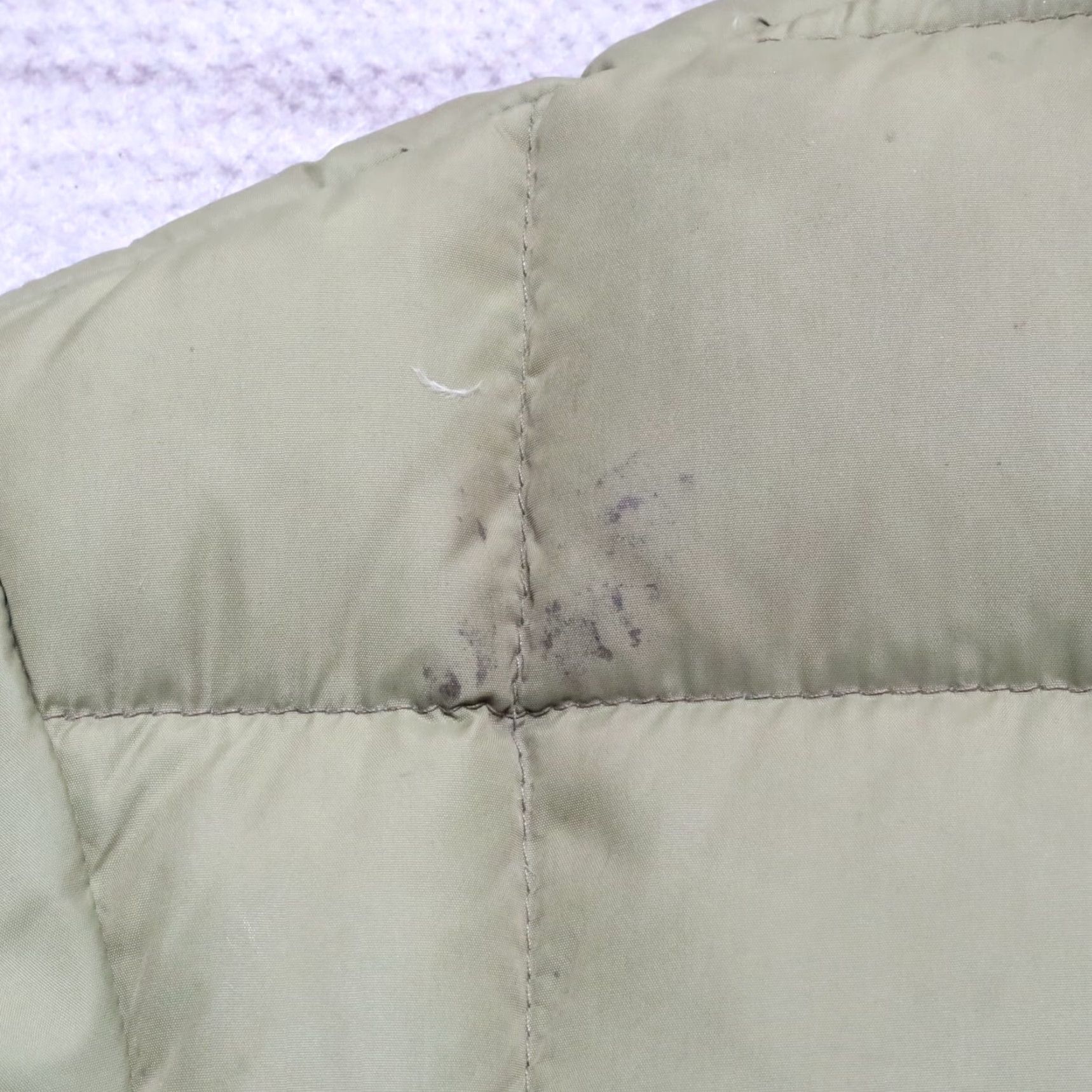 Eddie Bauer VINTAGE Eddie Bauer Quilted Down Jacket Men's 46 Green Quilted 60s Goose Skyliner Rising Sun Size US S / EU 44-46 / 1 - 2 Thumbnail