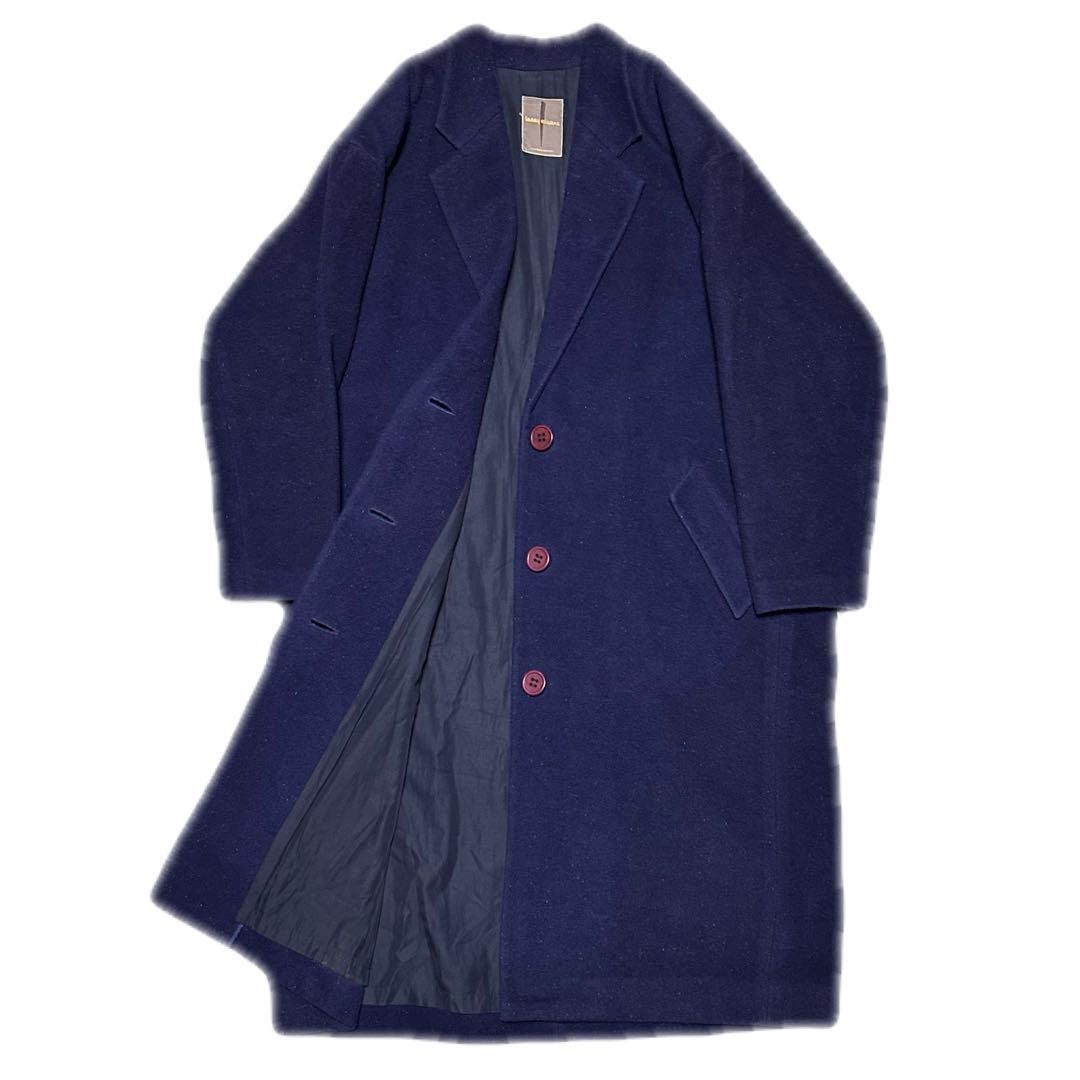 Issey Miyake ISSSY MIYAKE 1985AW Suit Collar Wool Coat Size US M / EU 48-50 / 2 - 2 Thumbnail
