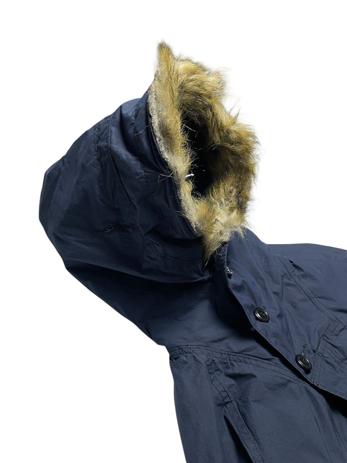 14th Addiction 2000’s Denim & Dungaree - Apocalypse Parka Fur Jacket Size US M / EU 48-50 / 2 - 9 Thumbnail