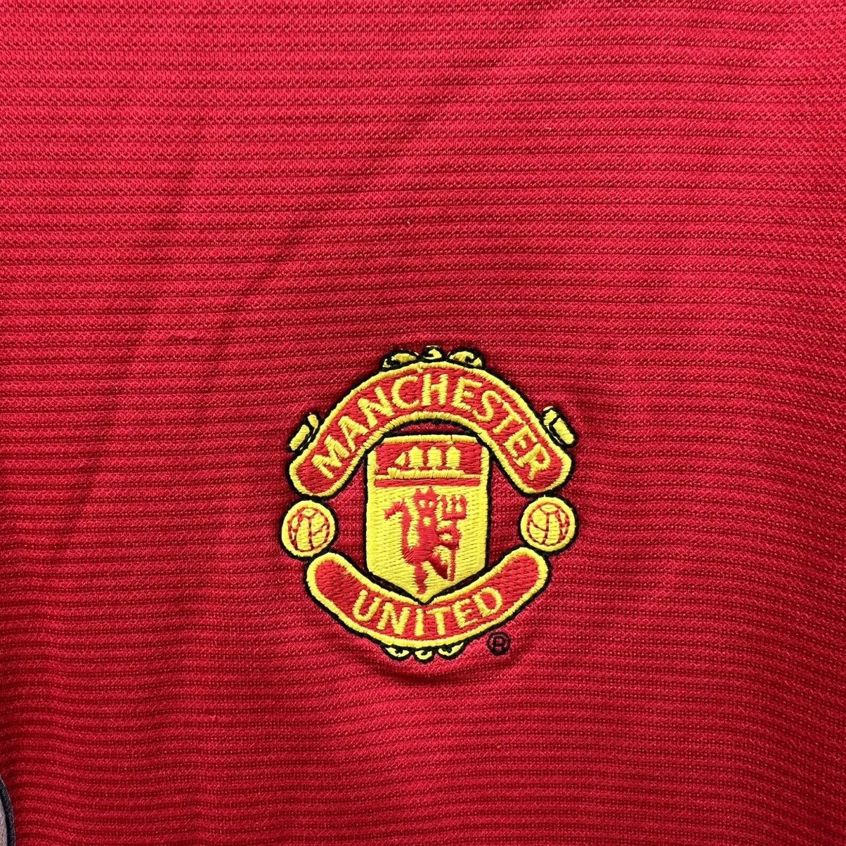 Umbro Vintage Manchester United 2000 2002 FOOTBALL soccer jersey Size US L / EU 52-54 / 3 - 2 Thumbnail