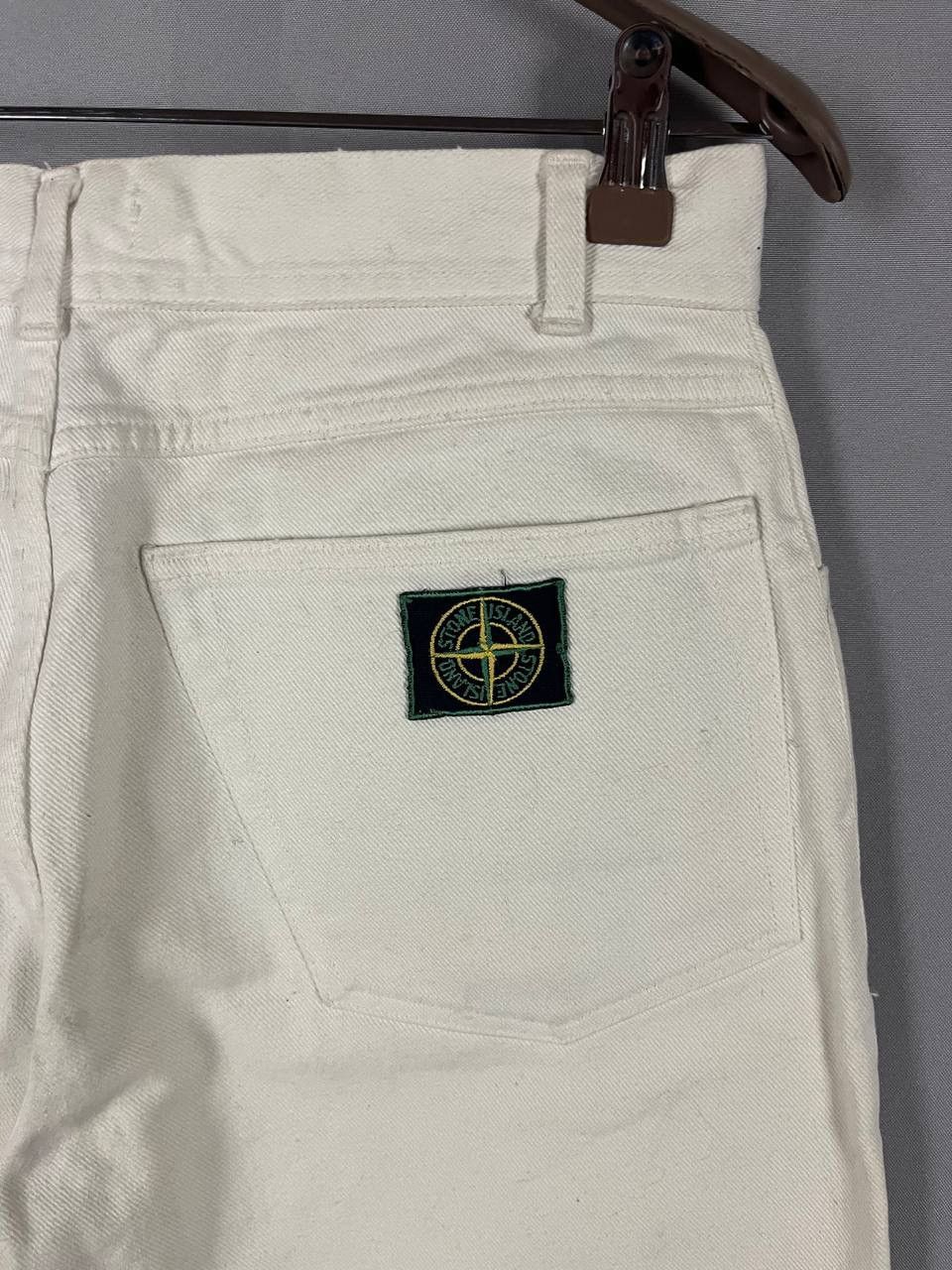 Stone Island Stone Island Denim White Vintage Size US 32 / EU 48 - 11 Thumbnail