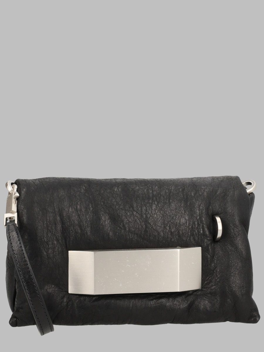 Rick Owens Rick Owens Bag Leather Pillow Griffin - Black Size ONE SIZE - 1 Thumbnail