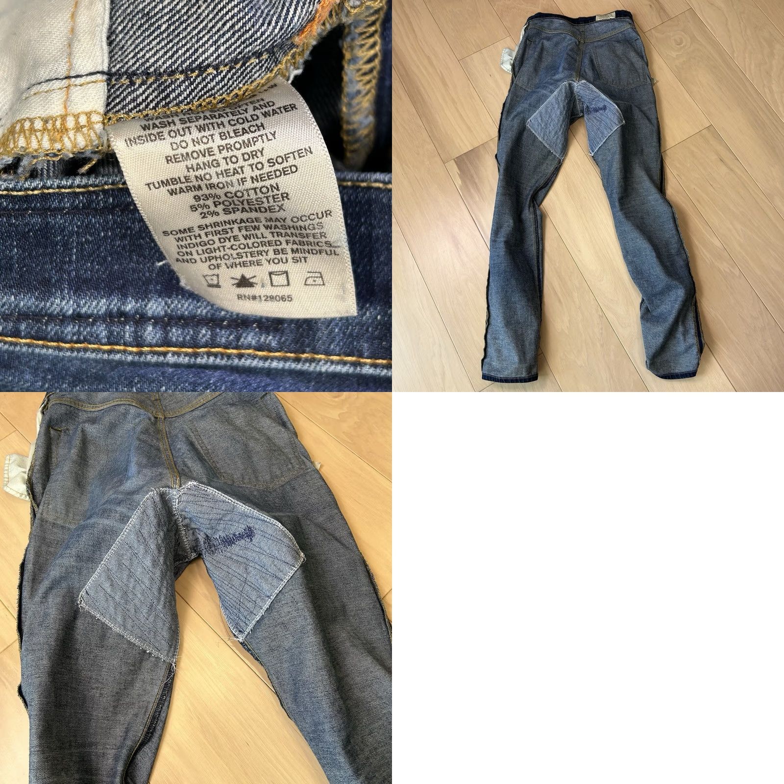 Imogene + Willie Imogene + Willie Elizabeth High Rise Skinny Denim Jeans Women’s 26 **Repair Size 26" / US 2 / IT 38 - 8 Thumbnail