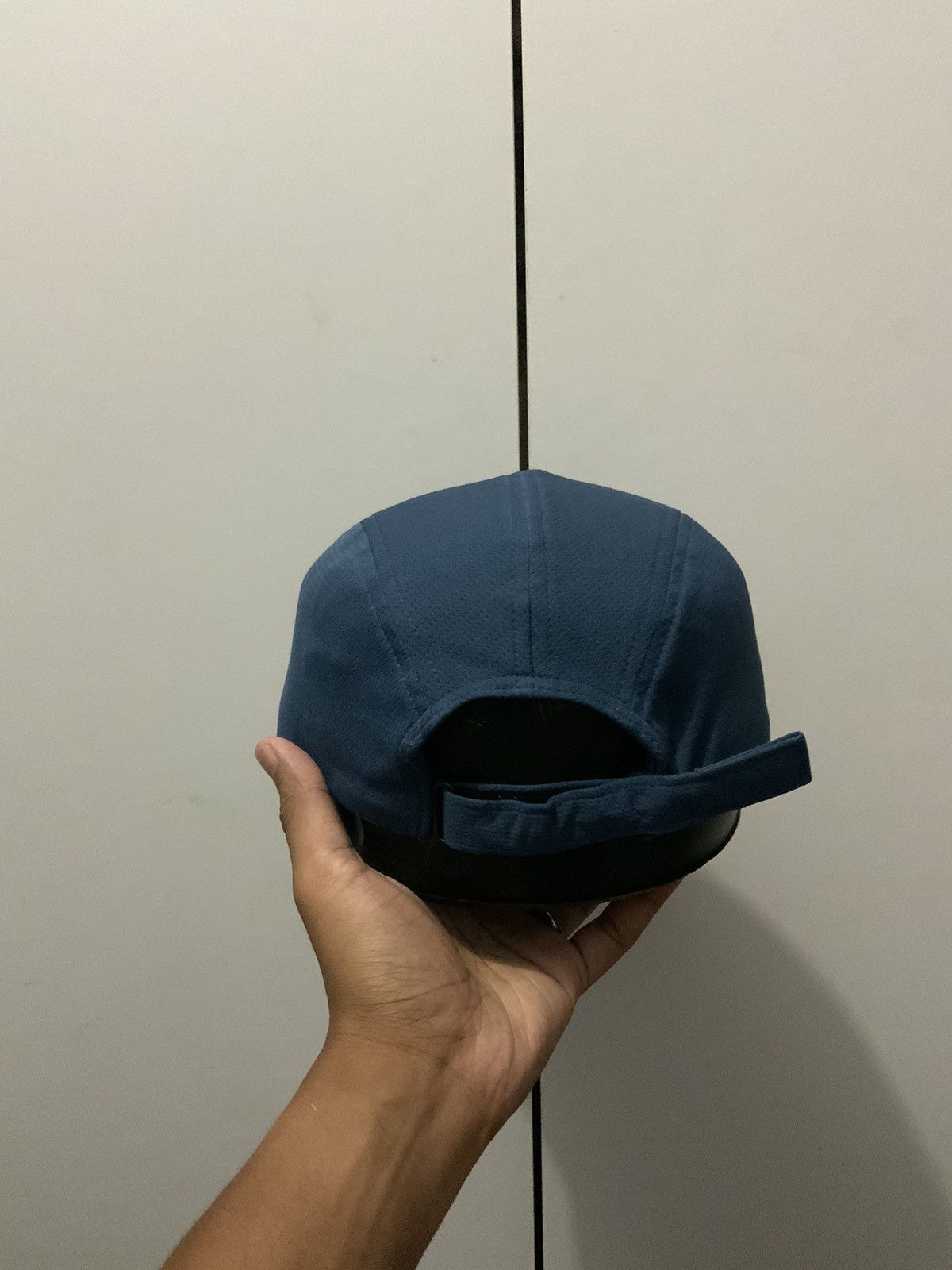 Adidas Adidas 3 Panel Blue Hat Size ONE SIZE - 3 Thumbnail