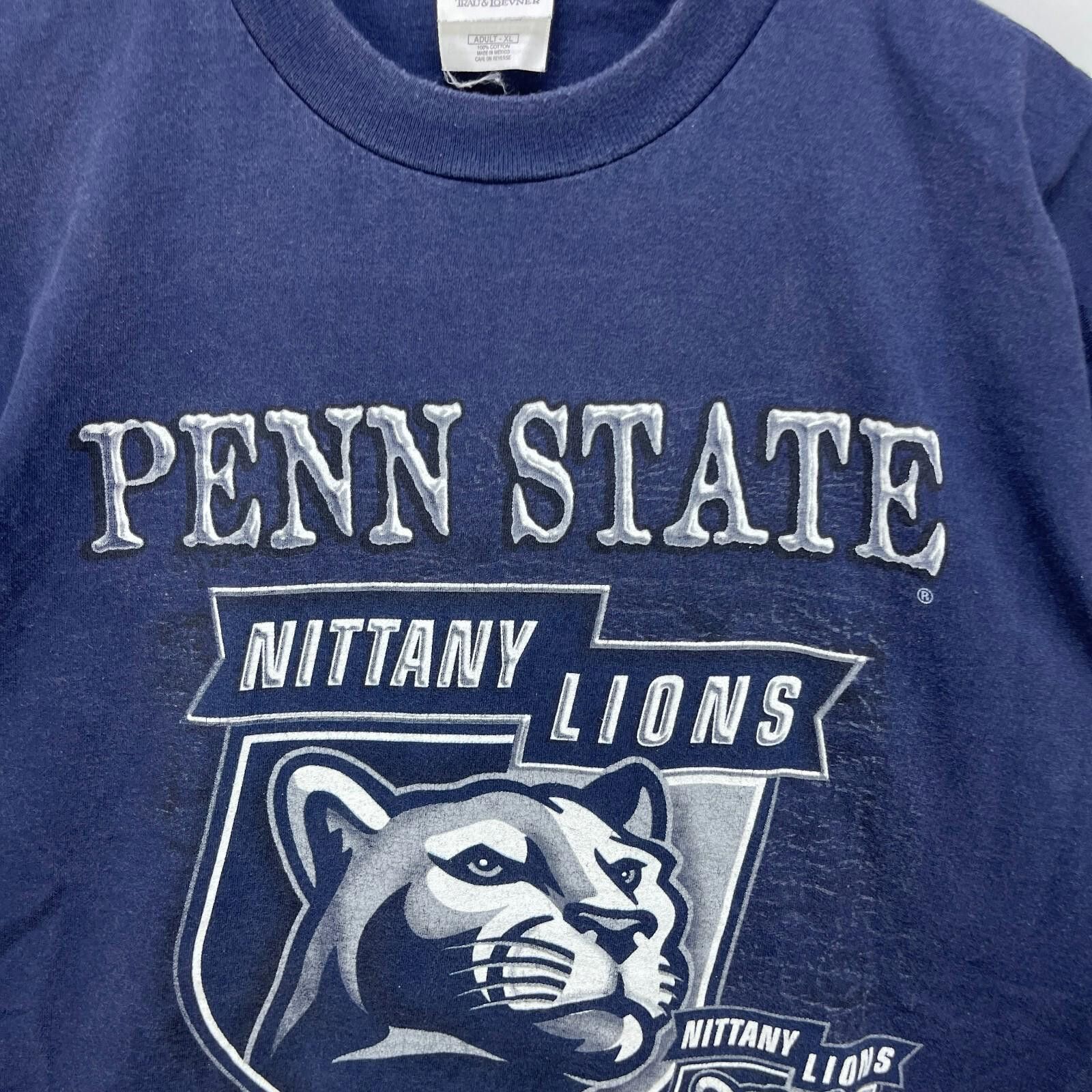 Other Vintage 90s Penn State Nittany Lions T-Shirt XL Size ONE SIZE - 3 Thumbnail