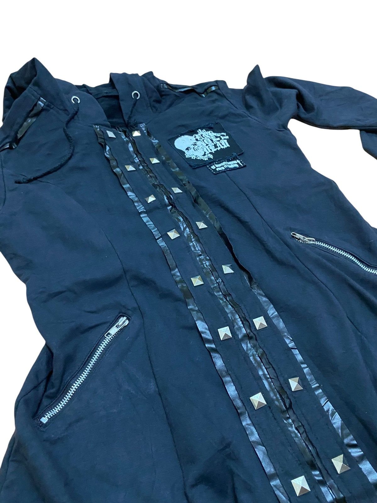 Seditionaries “Japanese Gothic Punk Asymmetrical Zip Hoodie Jacket skull Size US M / EU 48-50 / 2 - 5 Thumbnail