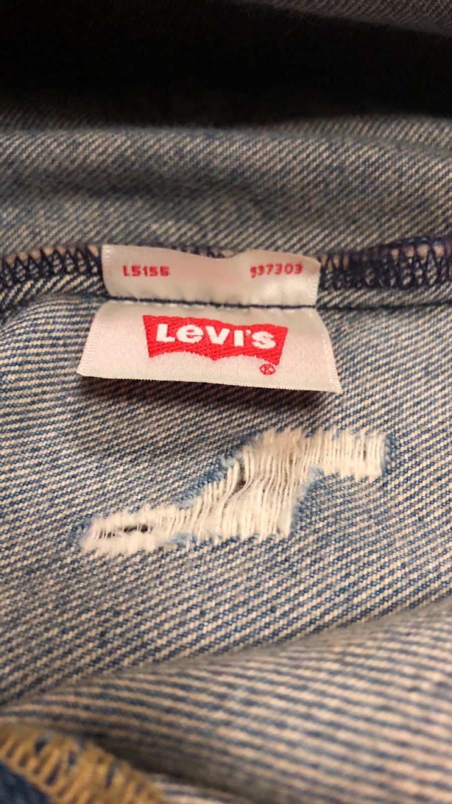 DENIM TEARS Denim Tears x Levis x Virgil Abloh “Message In A Tear” Size US 33 - 8 Thumbnail