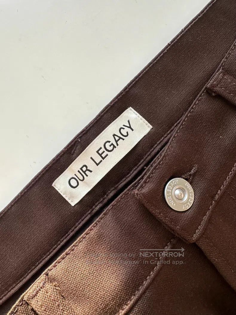 Our Legacy Our Legacy Trousers Brown Size US 32 / EU 48 - 4 Thumbnail