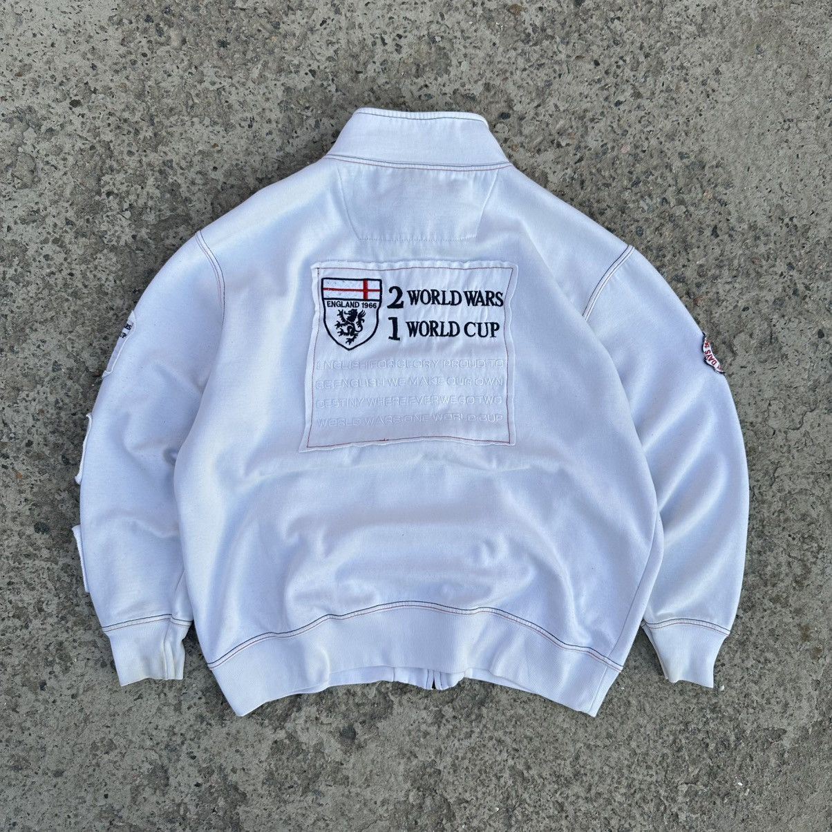 New England Outerwear Vintage Japanese Style Zip Bomber England Y2K 00s USA Size US XXL / EU 58 / 5 - 3 Thumbnail
