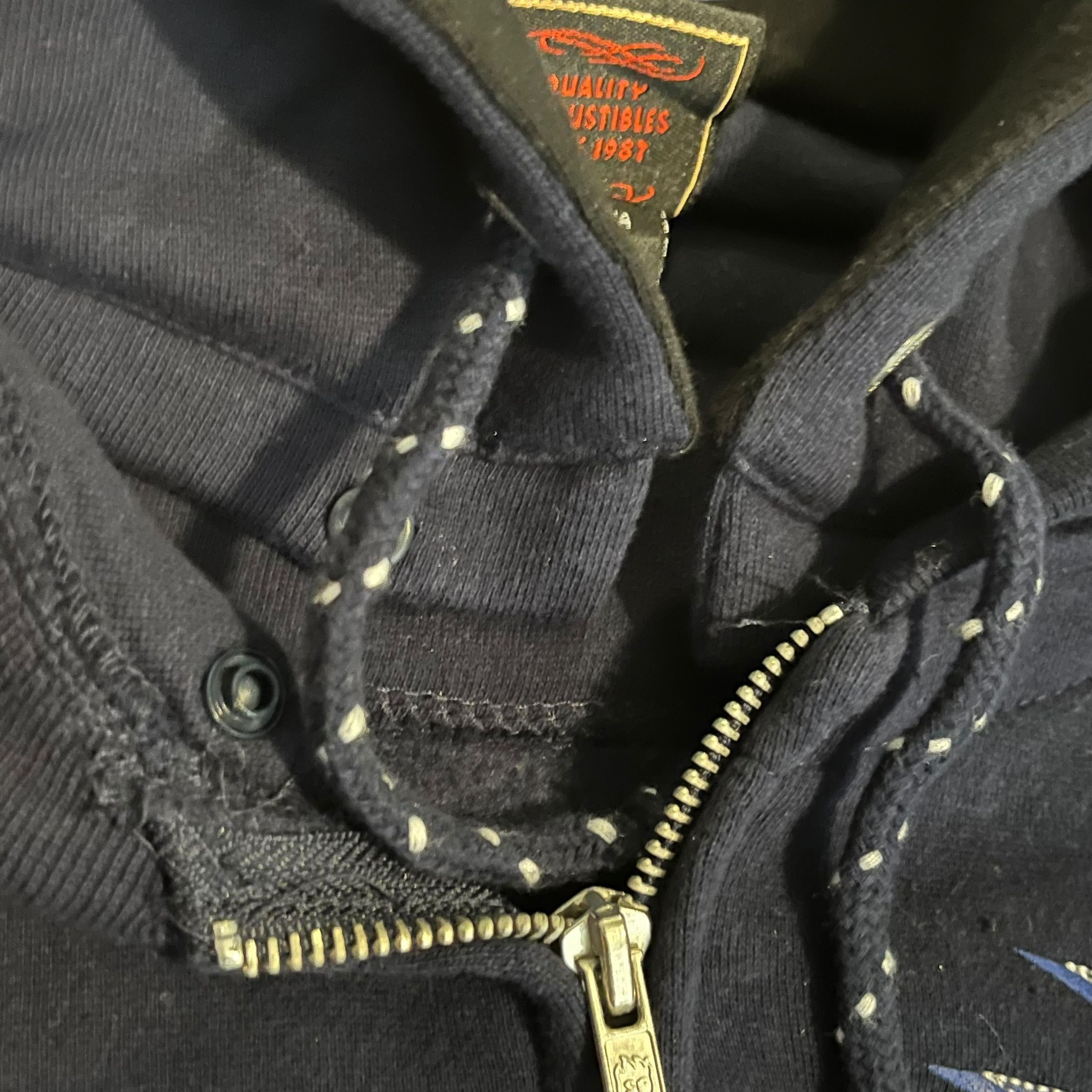 Spitfire VINTAGE Spitfire Wheels Utility Pockets Zip Up Hoodie y2k Size US L / EU 52-54 / 3 - 5 Thumbnail