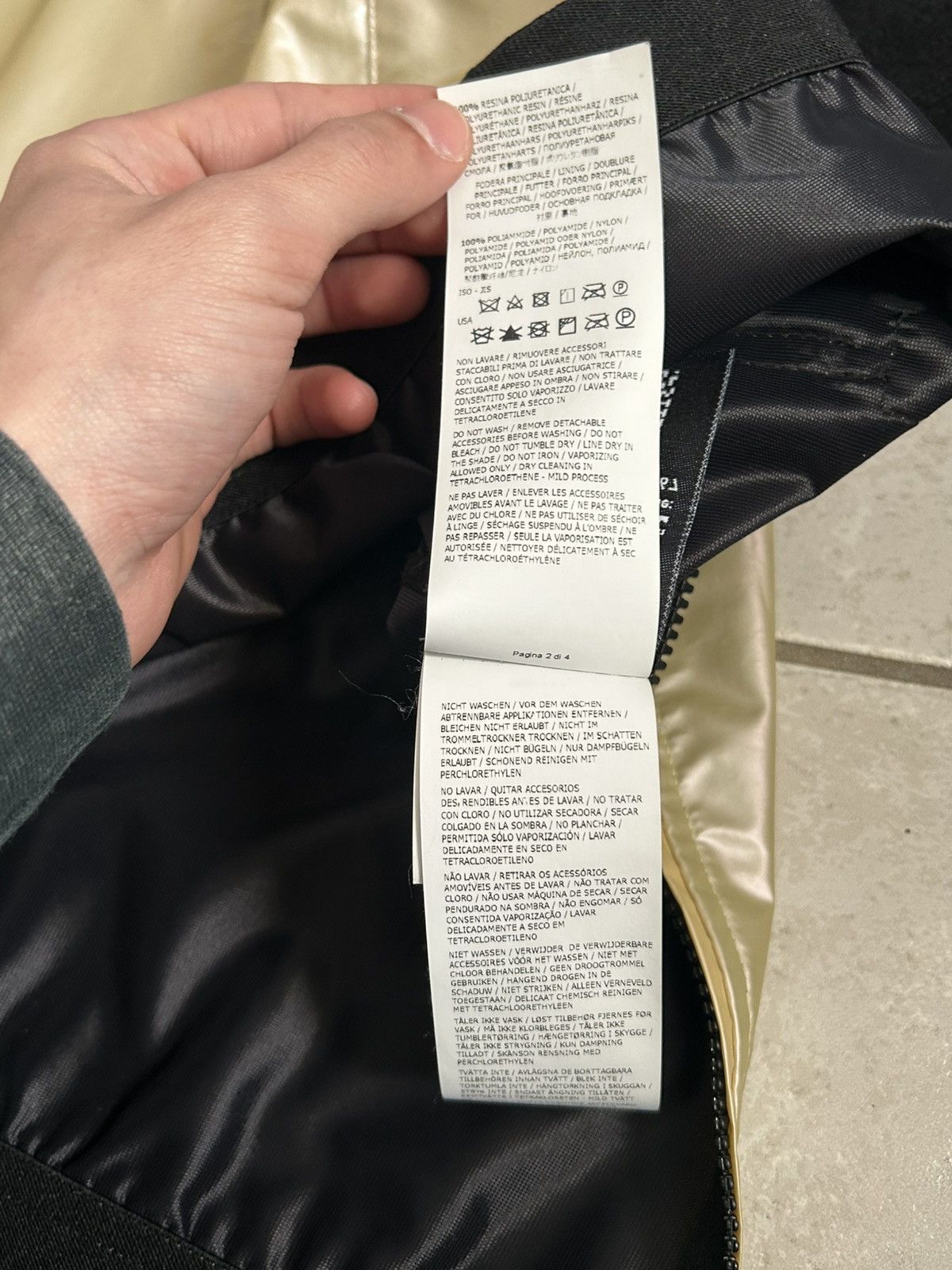 Stone Island Stone Island 2018 iridescent hooded pullover (Gold) Size US S / EU 44-46 / 1 - 13 Thumbnail
