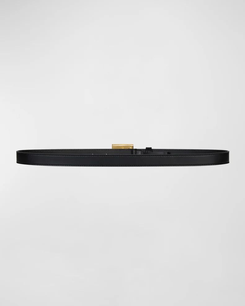 Givenchy o1srvl11e0325 Size: OS / Skinny Belt in Black Size ONE SIZE - 3 Thumbnail