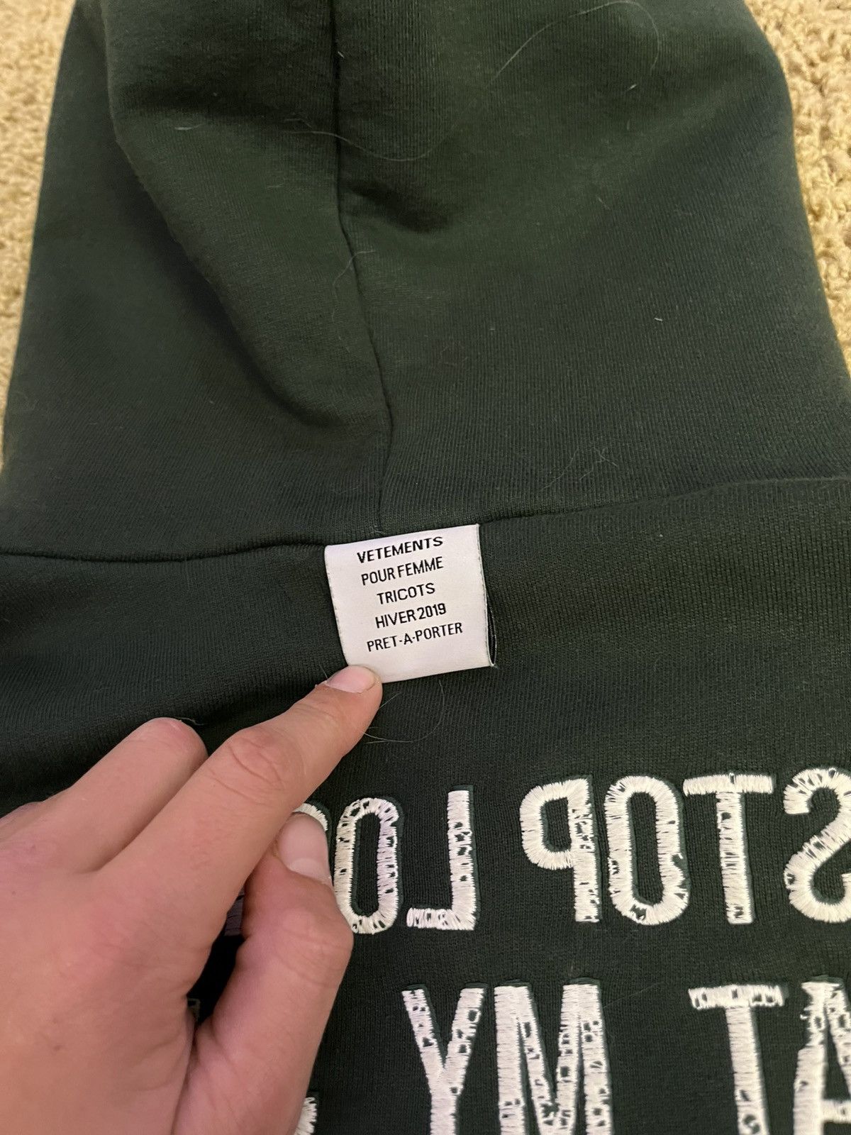 Vetements All my friends are baked Vetements hoodie Size US S / EU 44-46 / 1 - 12 Thumbnail