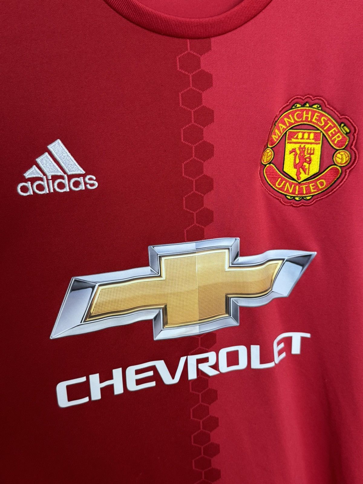 Adidas Manchester United 16/17 Home Football Jersey T-Shirt Size US S / EU 44-46 / 1 - 3 Thumbnail