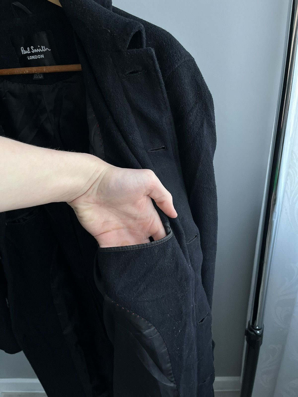 Le Grande Bleu (L.G.B.) × Paul Smith Vintage Paul Smith London Wool Coat Long Trench Jacket Japan Size US L / EU 52-54 / 3 - 10 Thumbnail