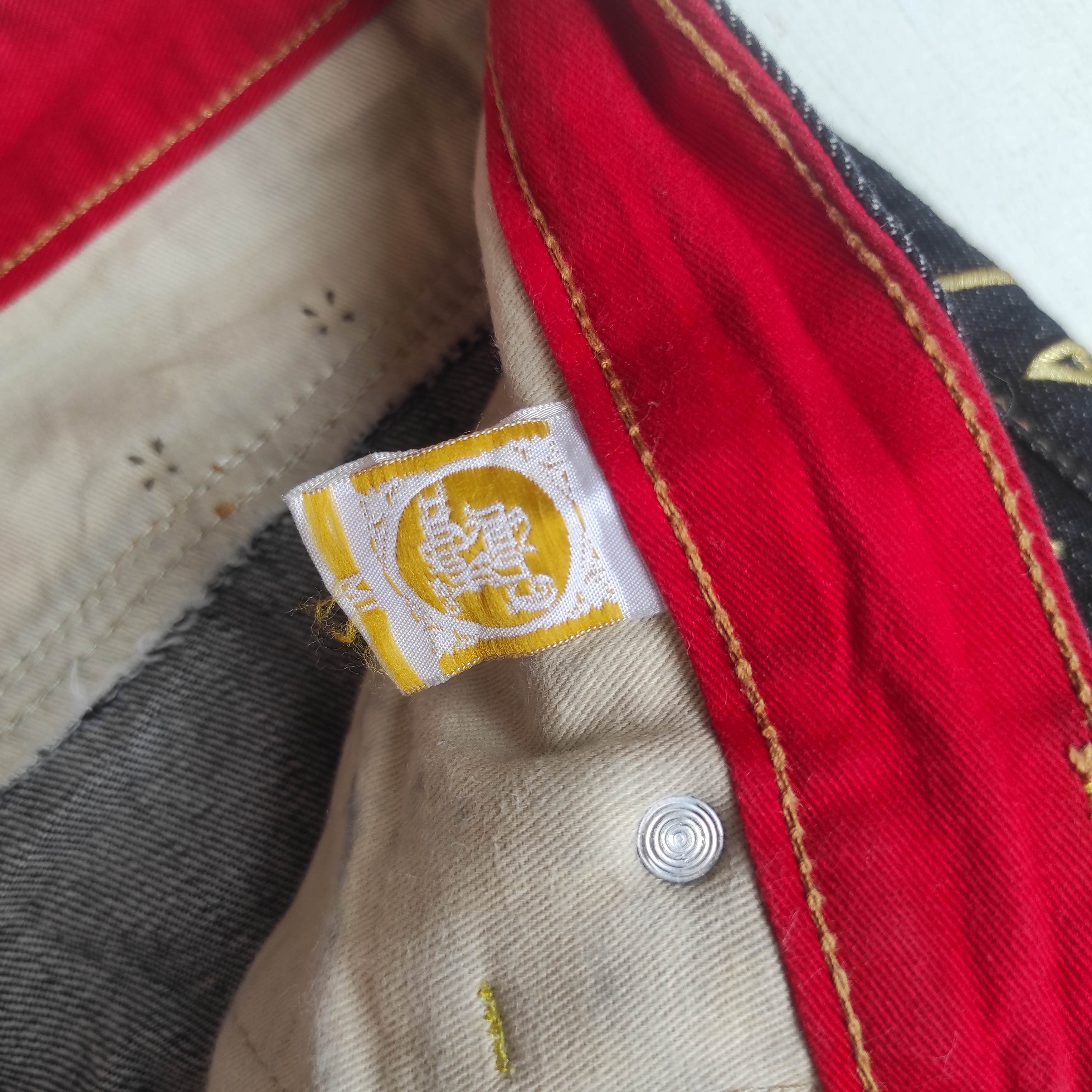 Hysteric Glamour Japanese Brand CROWN HOLDER Baggy Oversized Embroidery Size US 34 / EU 50 - 11 Thumbnail