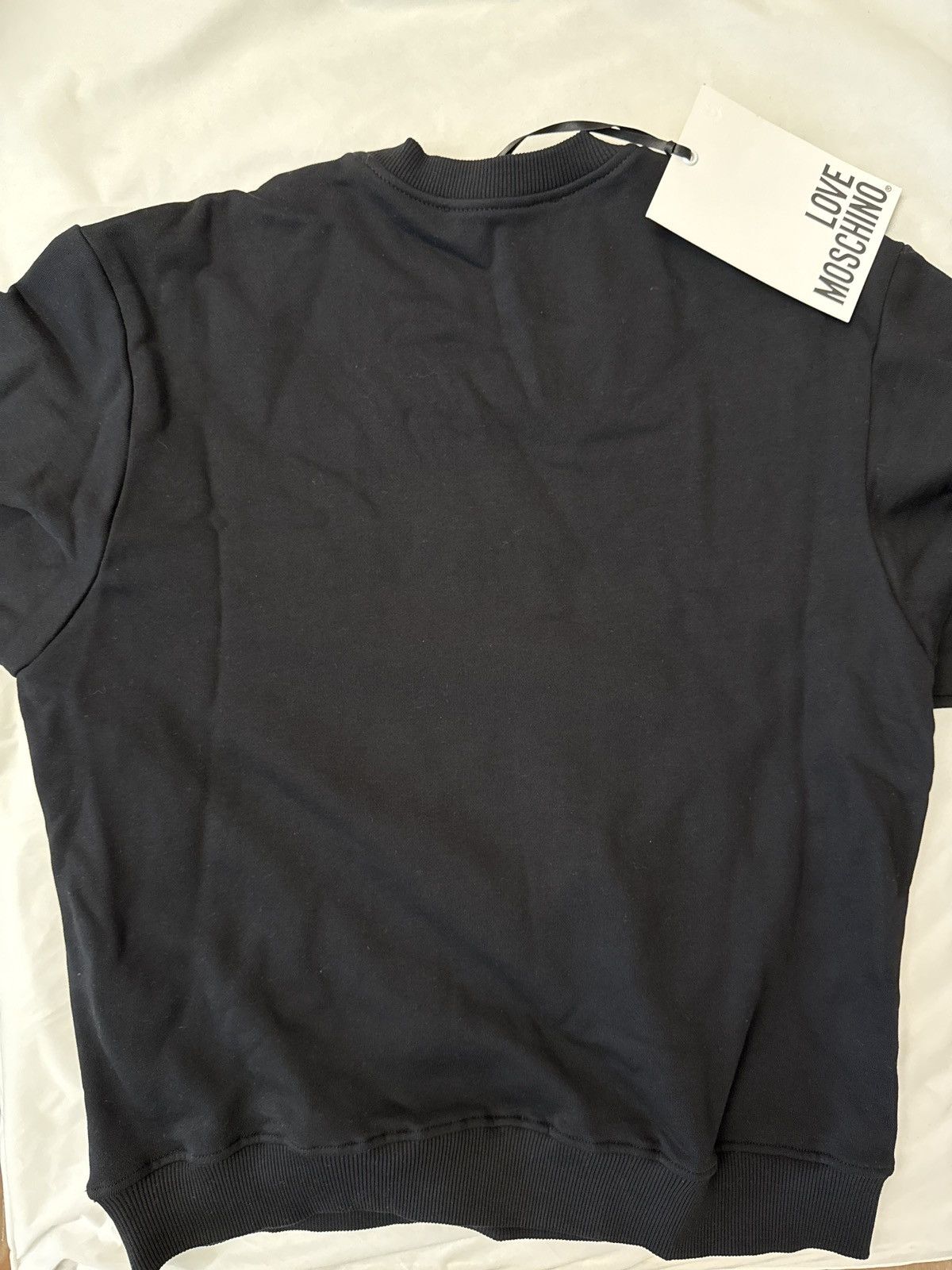 Moschino Love Moschino Black Oversized Airplane Sweatshirt Size US XS / EU 42 / 0 - 2 Thumbnail
