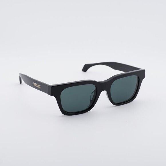 Versace Versace VE4486F GB1/87 Sunglasses Shiny Black Square Frame Size ONE SIZE - 4 Thumbnail