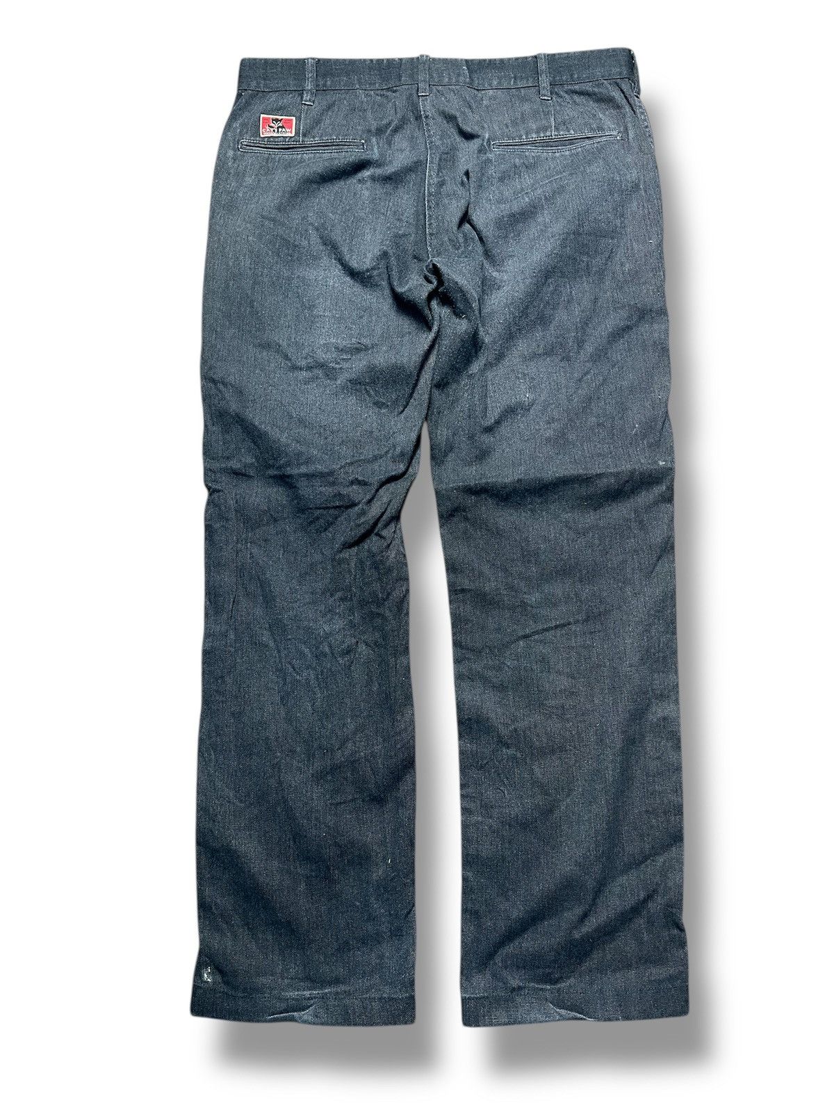 CAT'S PAW Cat's Paw Workwear Grey Duck Canvas Pants (43) Size US 33 - 2 Thumbnail