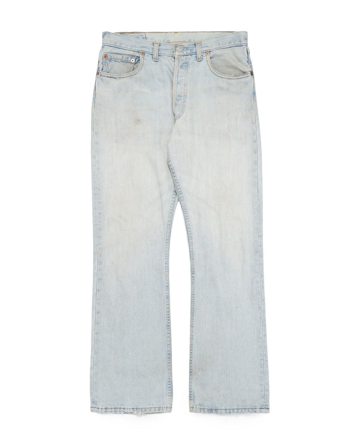 Vintage Levis 555 bootcut jeans Size US 30 / EU 46 - 1 Thumbnail