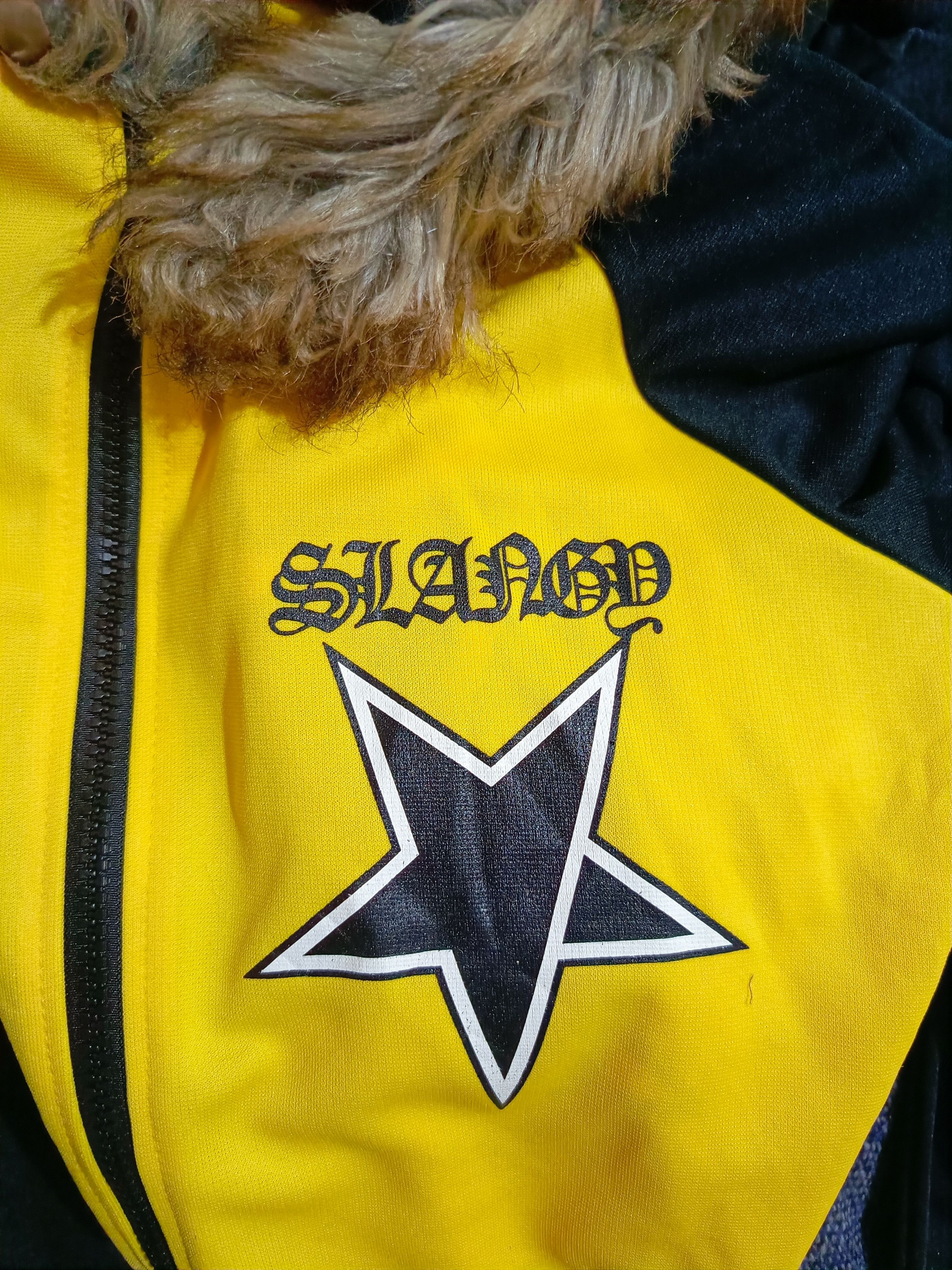 ⭐2000's Archives Fur Hoodie Slim Star Cross Chrome LGB Style