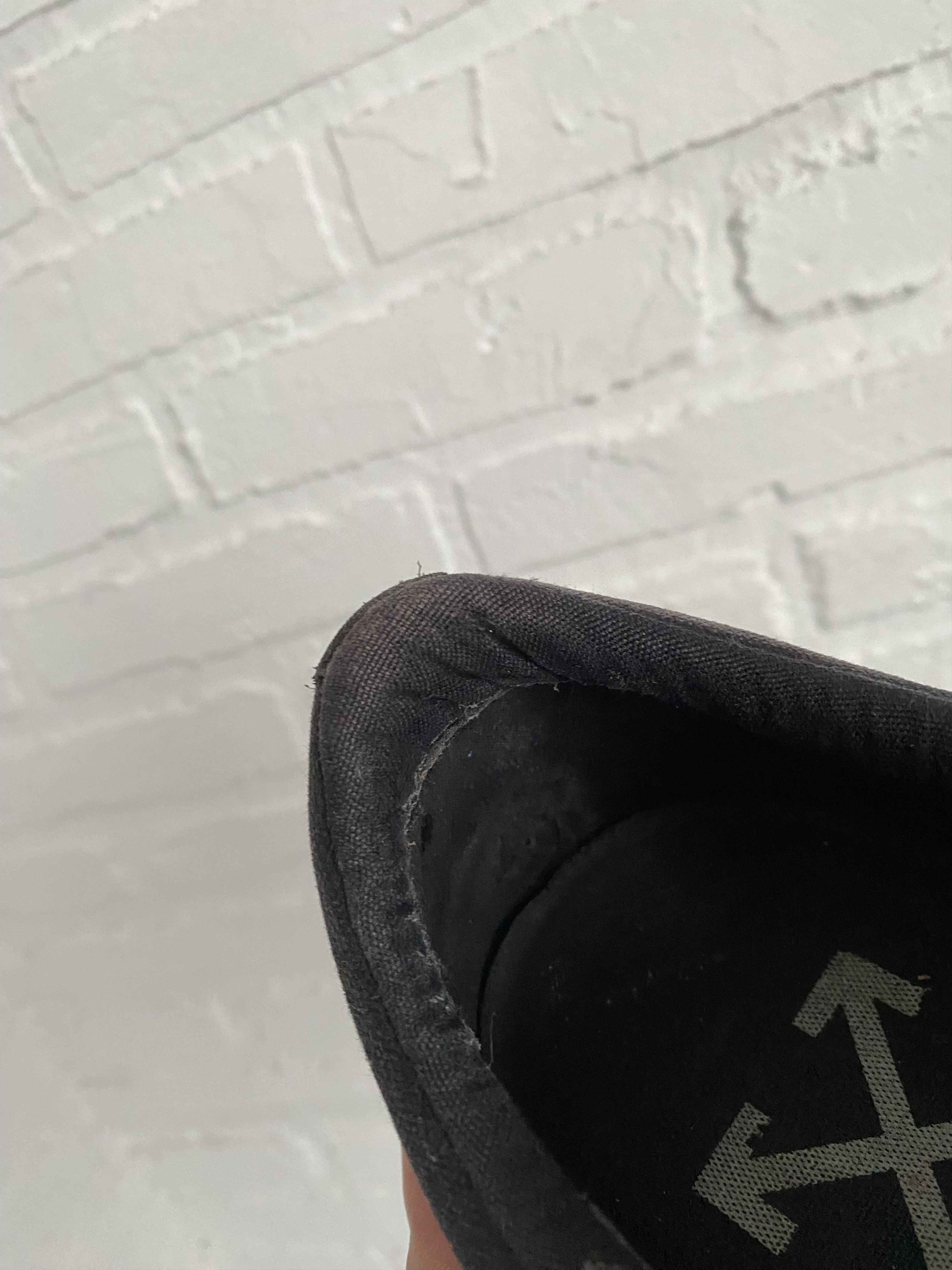 Off-White Off White suede leather black vulcanized sneakers Size US 10 / EU 43 - 10 Thumbnail