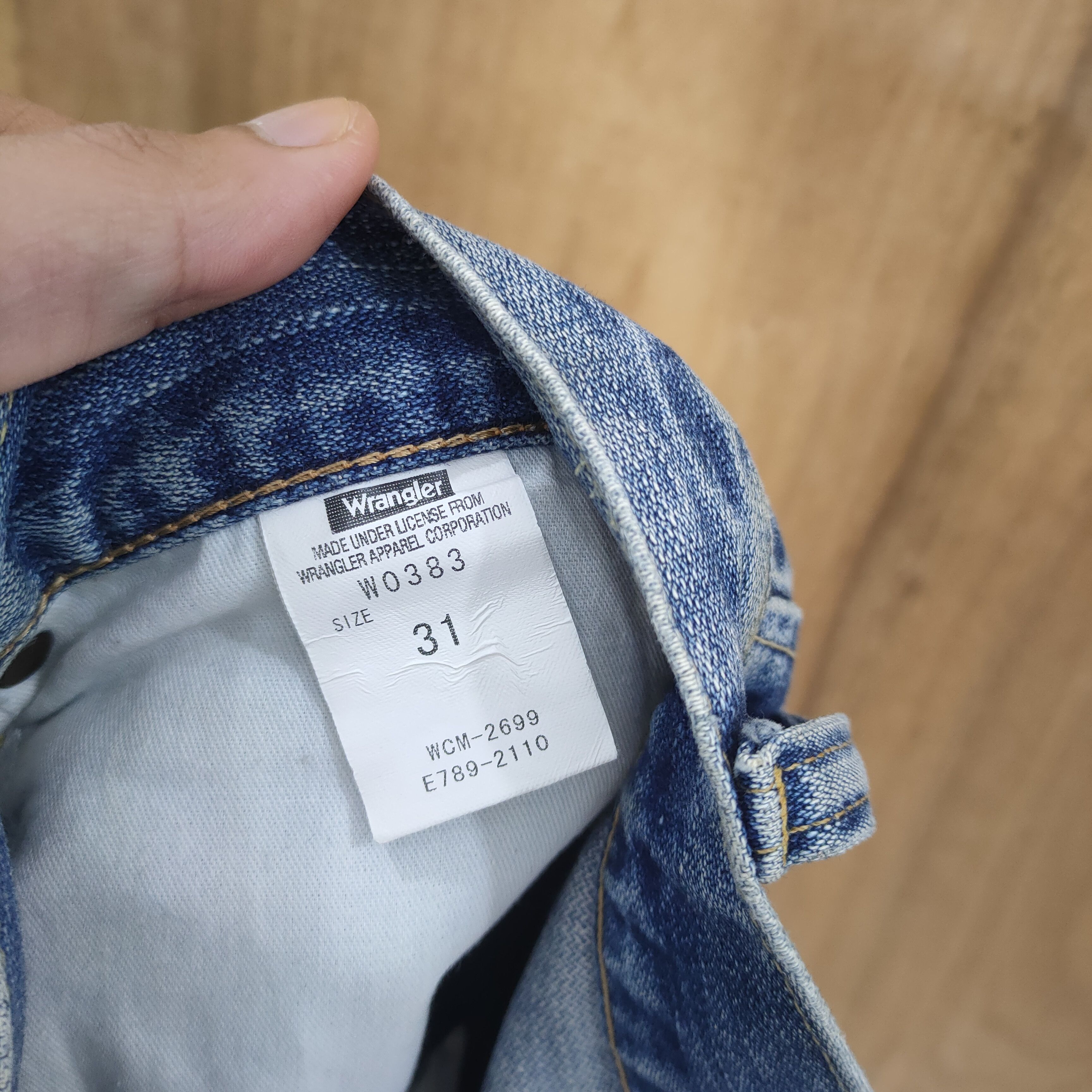 Jean VINTAGE JAPANESE BLUE DISTRESSED JEANS PANTS Size US 32 / EU 48 - 14 Thumbnail