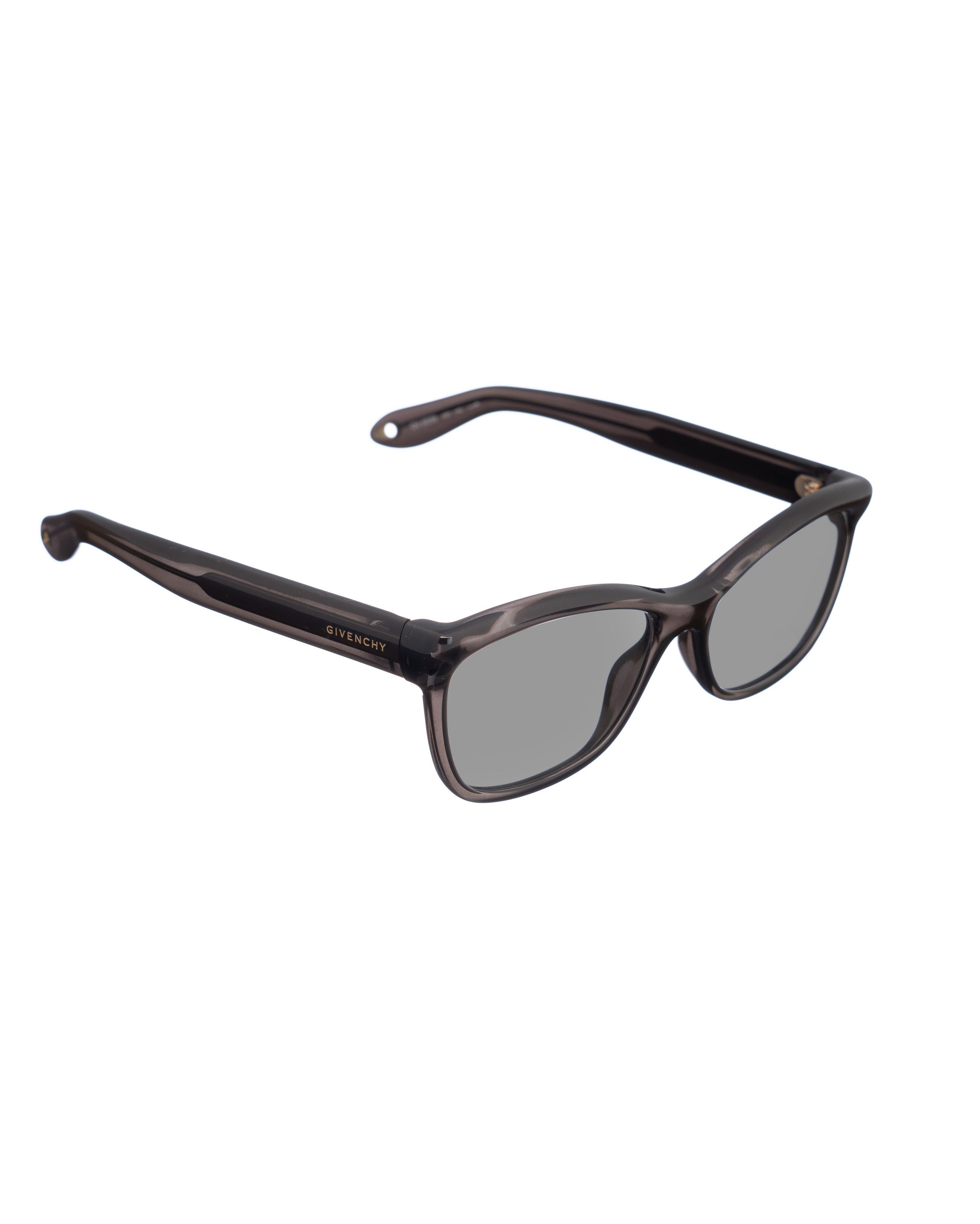 Givenchy Givenchy 00s Black Plastic Nerd Sunglasses Size ONE SIZE - 1 Thumbnail