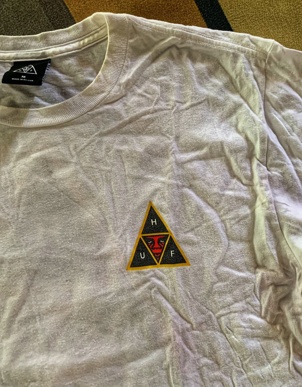 Huf × Vintage HUF White Tee Logo's Size US M / EU 48-50 / 2 - 3 Thumbnail