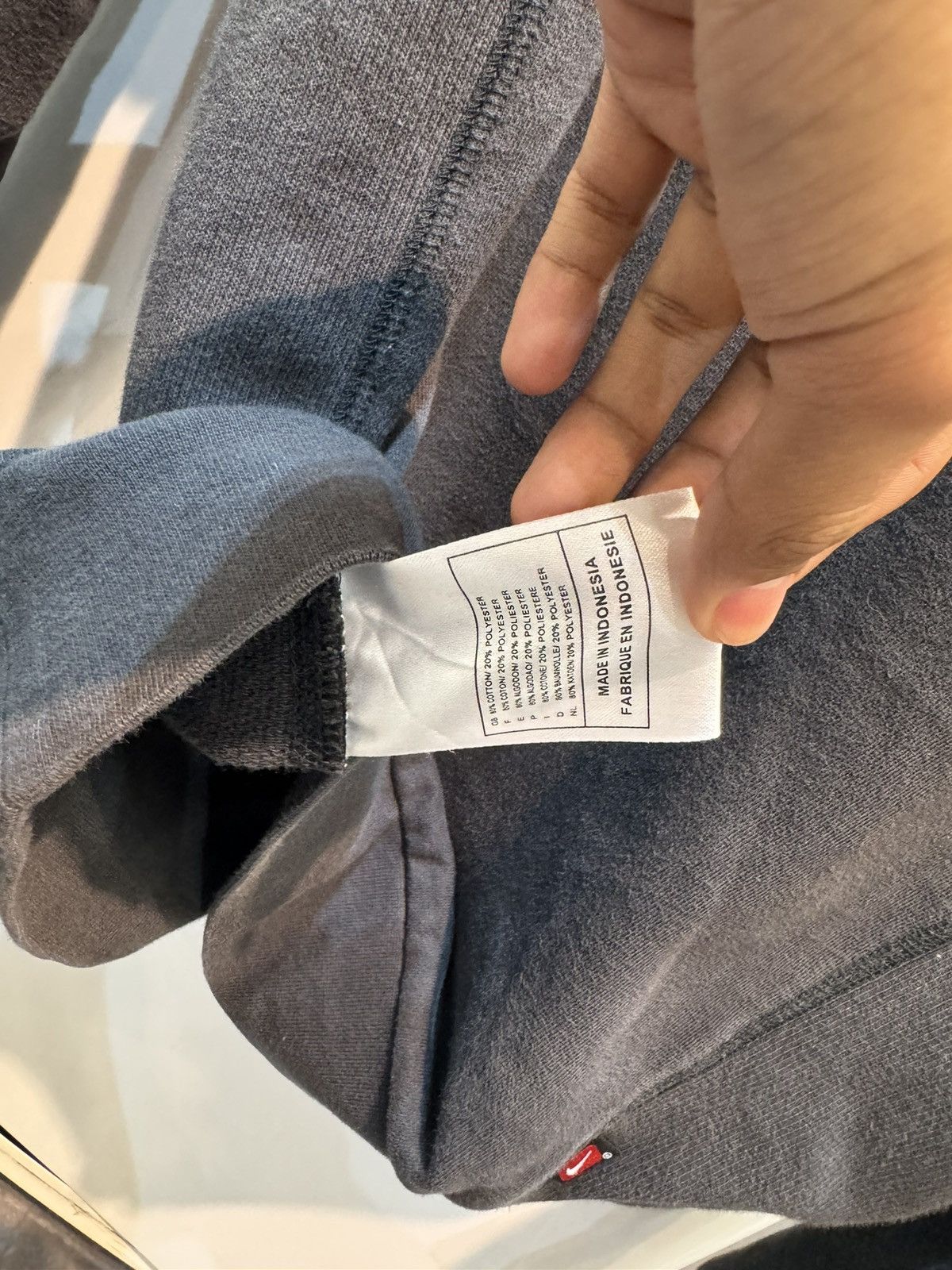 Nike Vintage Nike Grey Oversized Sweat Size US S / EU 44-46 / 1 - 7 Thumbnail