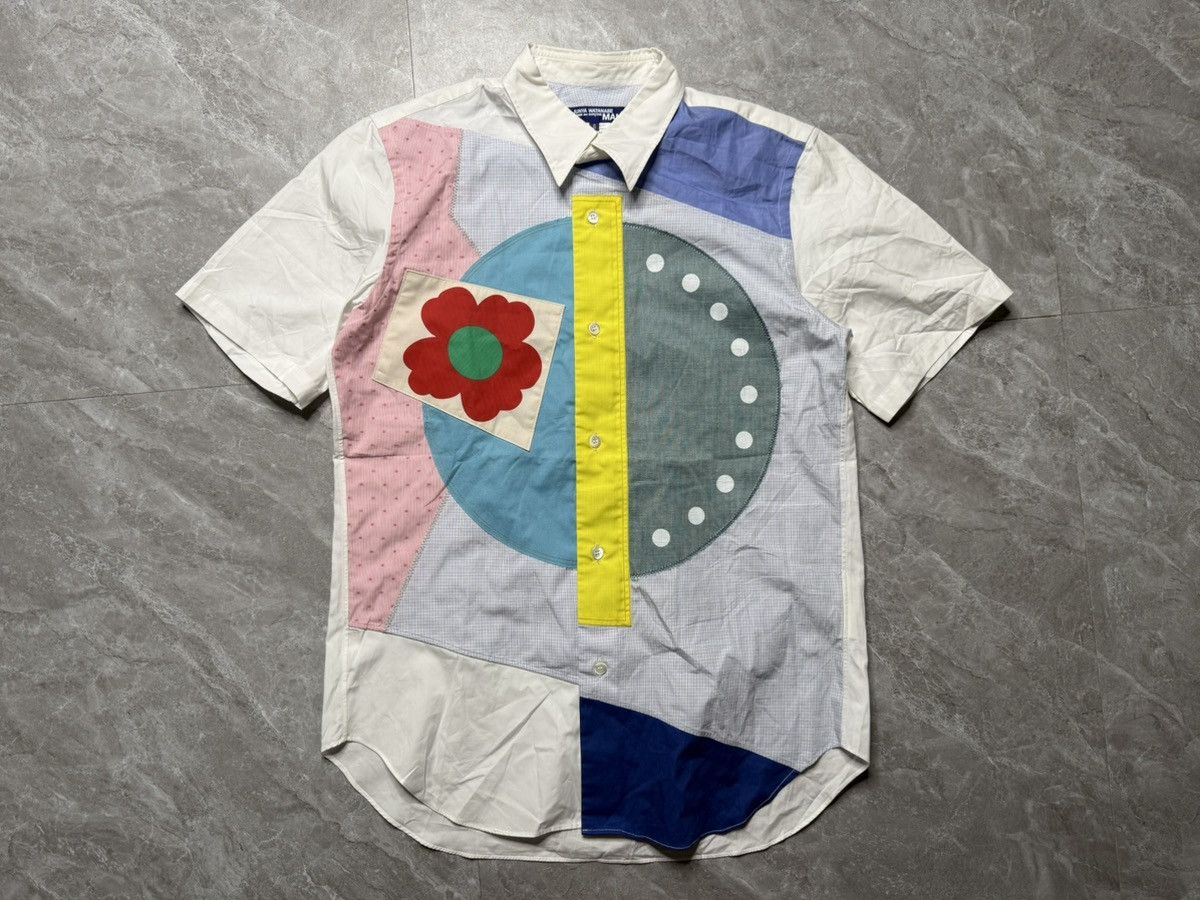 Junya Watanabe Junya Watanabe S/S 16 Patchwork Shirt Size US S / EU 44-46 / 1 - 1 Thumbnail