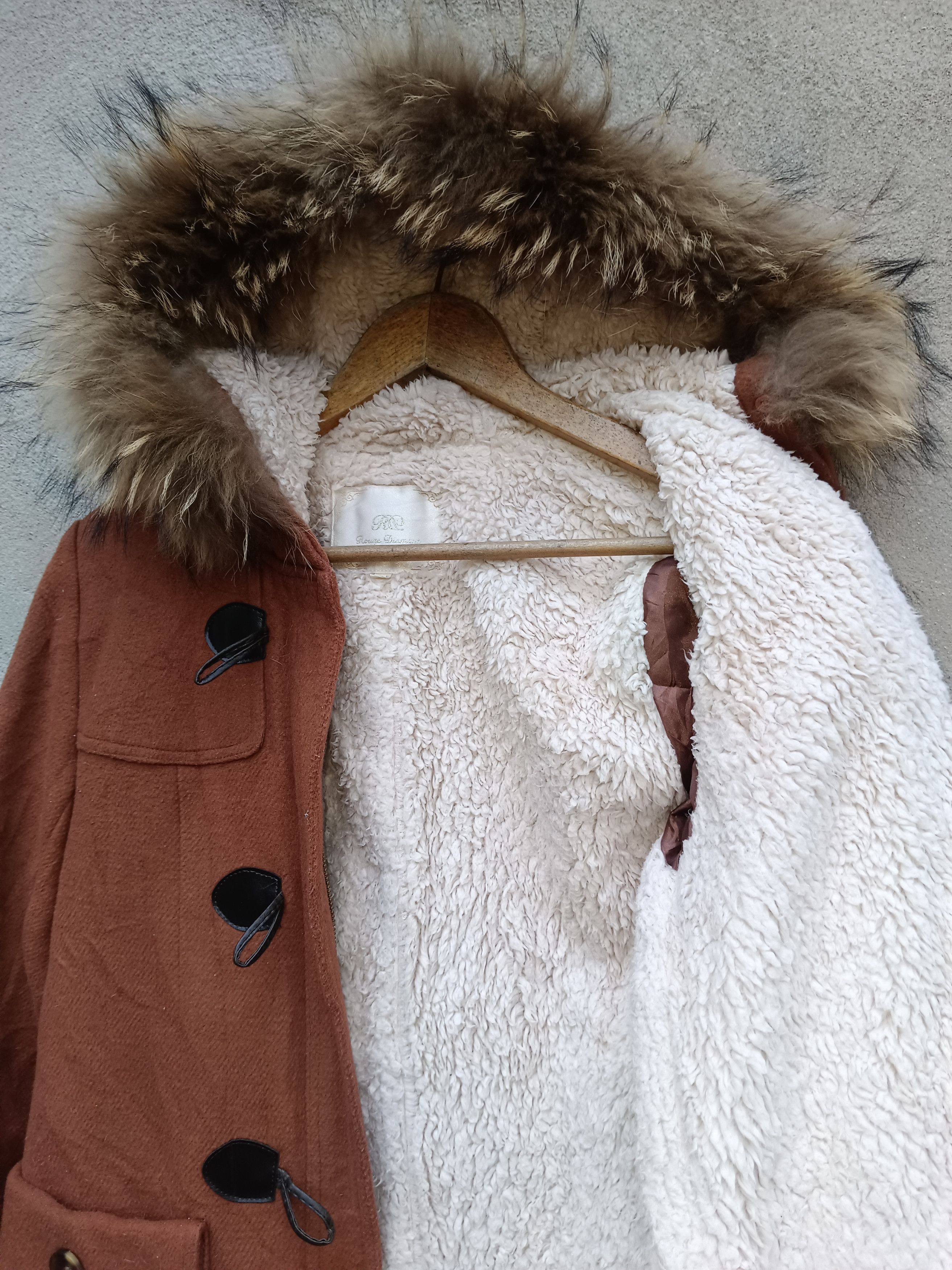 14th Addiction × If Six Was Nine × Le Grande Bleu (L.G.B.) Japanese Fashion Y2K Fur Raccoon Hoodie Coat Jacket Size US M / EU 48-50 / 2 - 9 Thumbnail