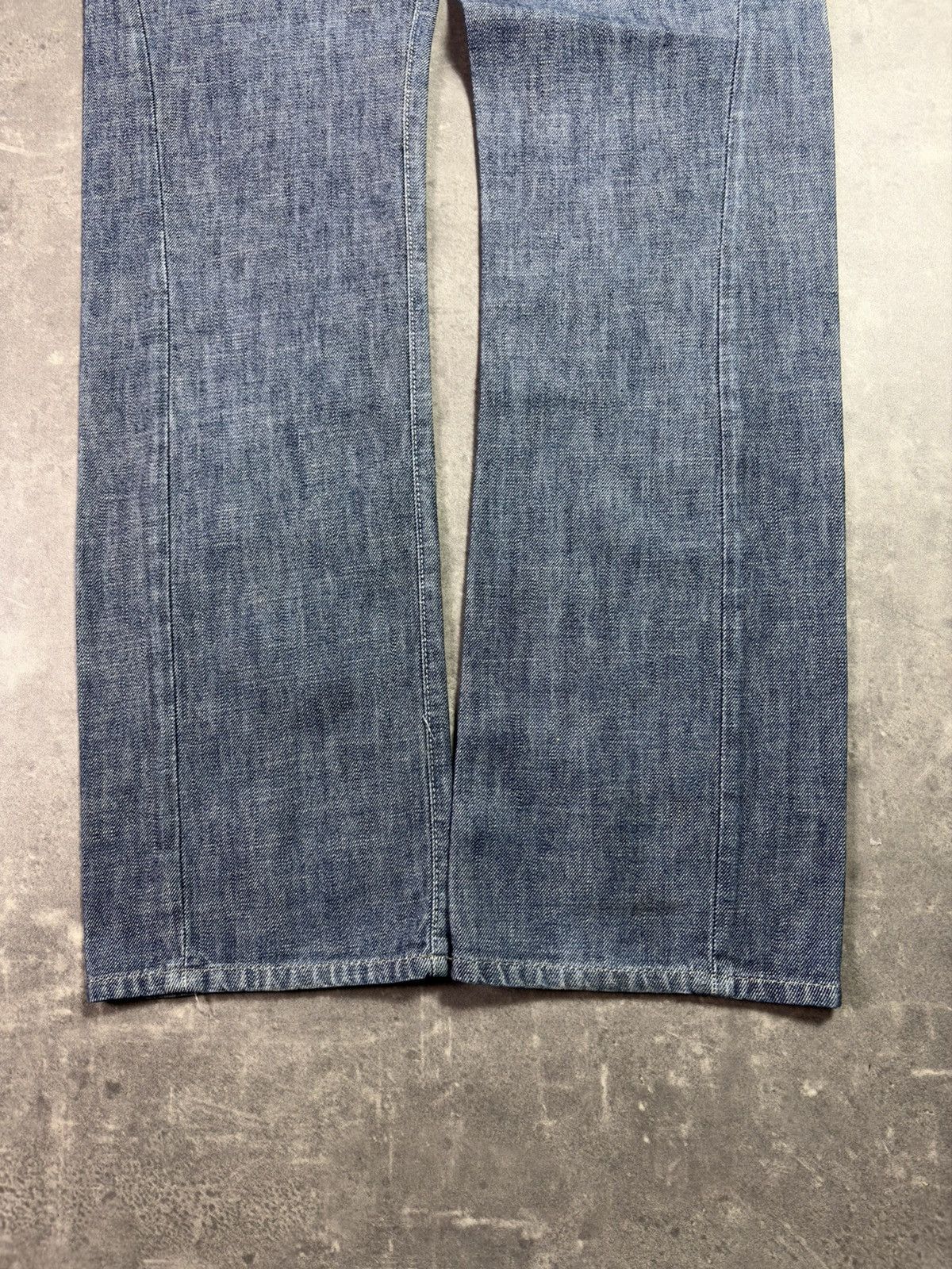 Diesel Diesel Recut Long Straight Denim Jeans 32 33 Indigo Rare Size US 32 / EU 48 - 16 Thumbnail