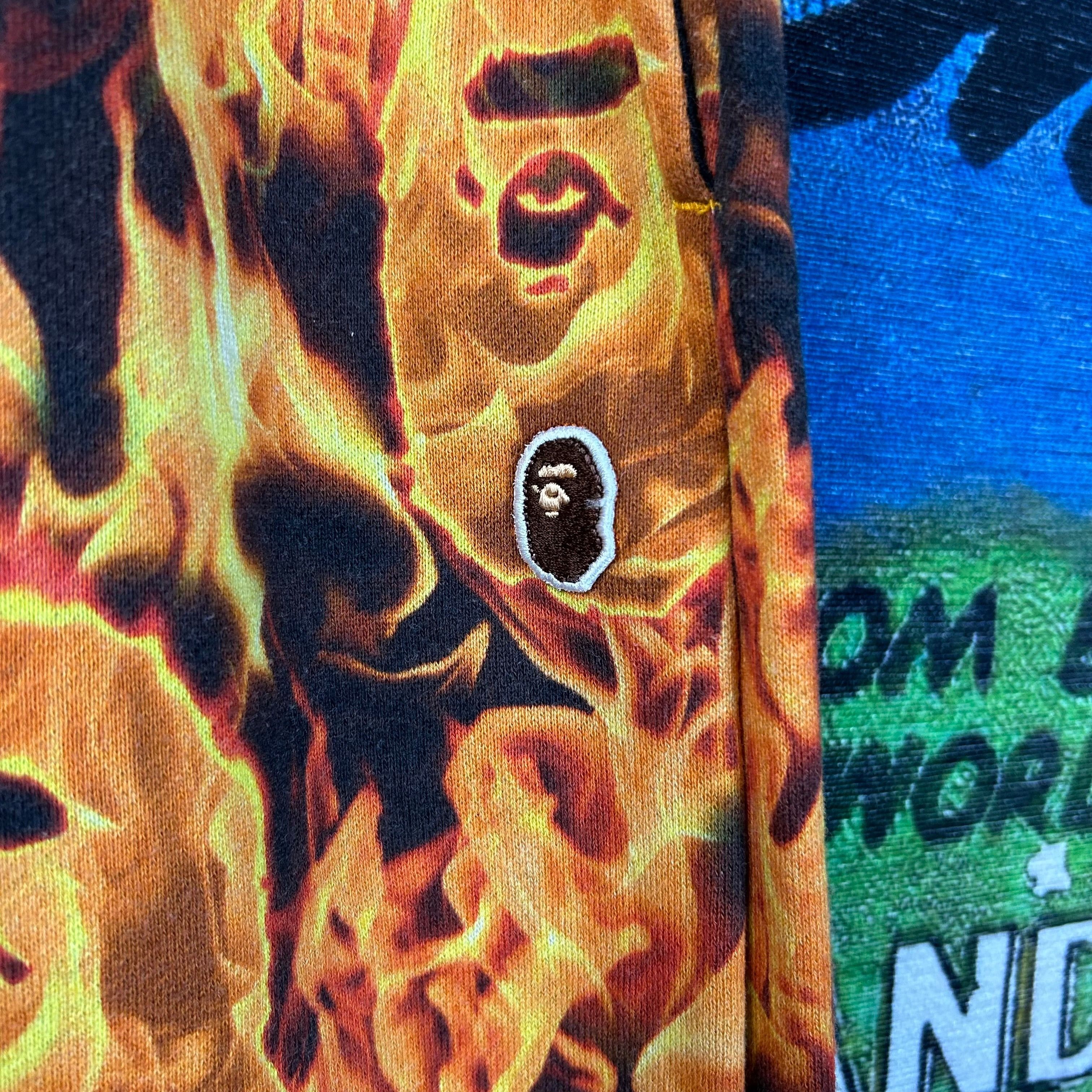 Bape Bape Flame Slim Sweatpants Size XL Size US 34 / EU 50 - 8 Thumbnail