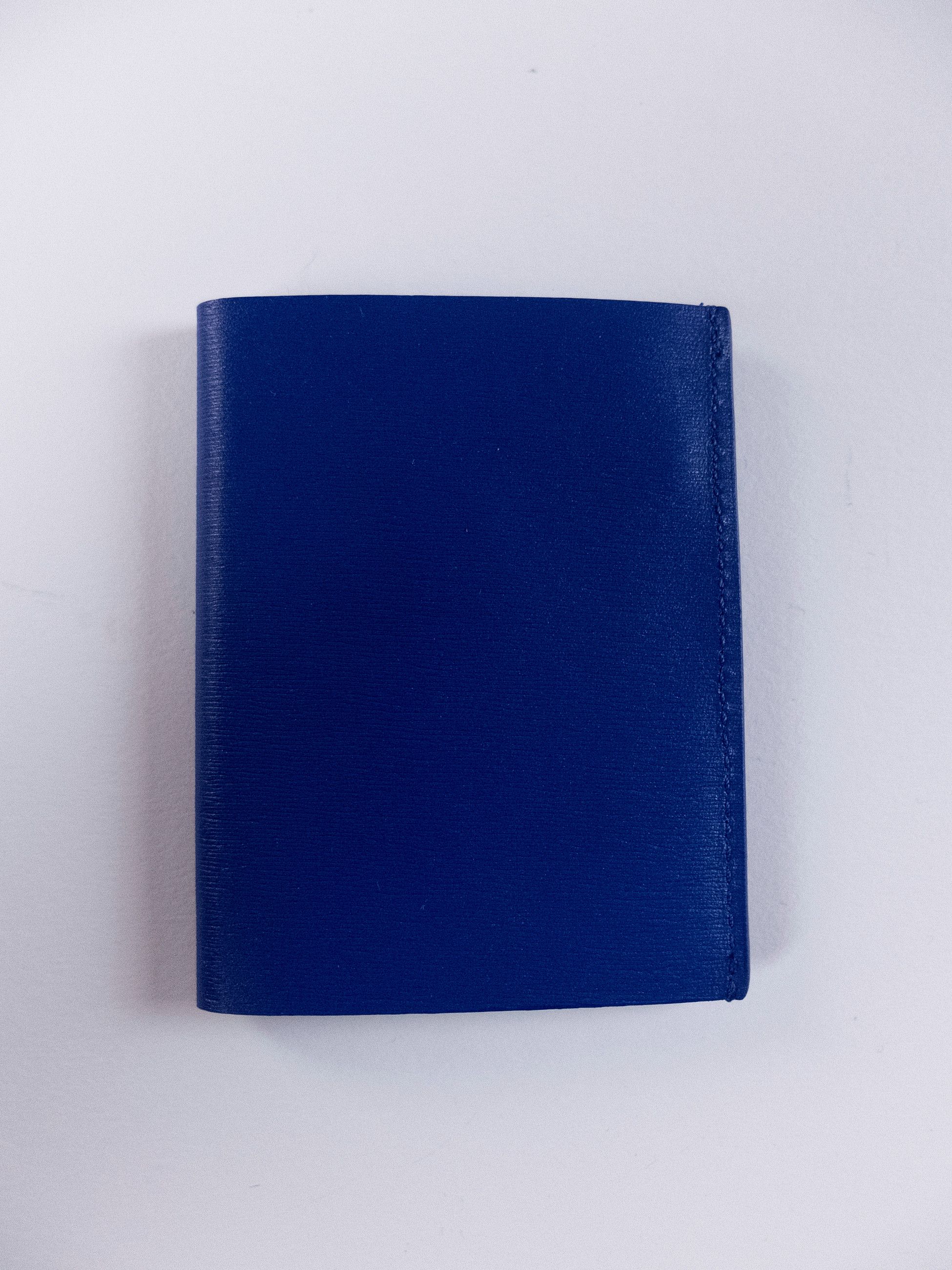 Paul Smith PAUL SMITH two tone blue leather pop up card holder Size ONE SIZE - 4 Thumbnail